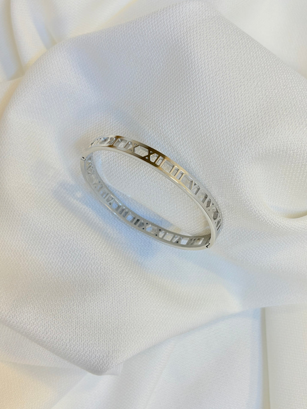 Stainless steel Sliver cuff