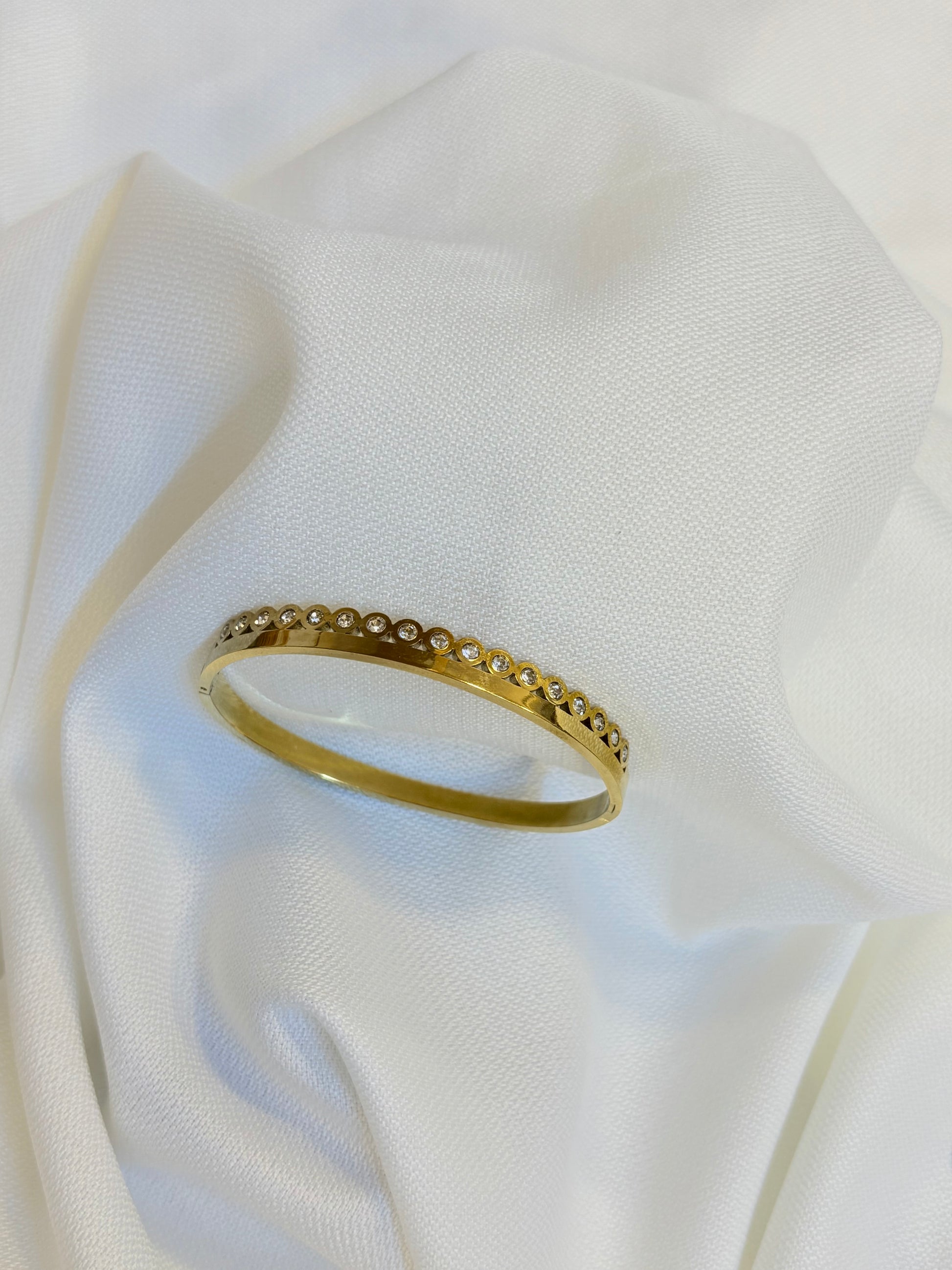 Stainless steel Gold cuff