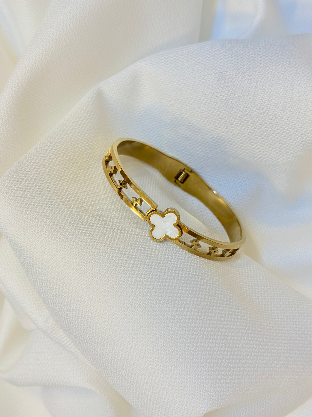 Stainless steel Gold cuff