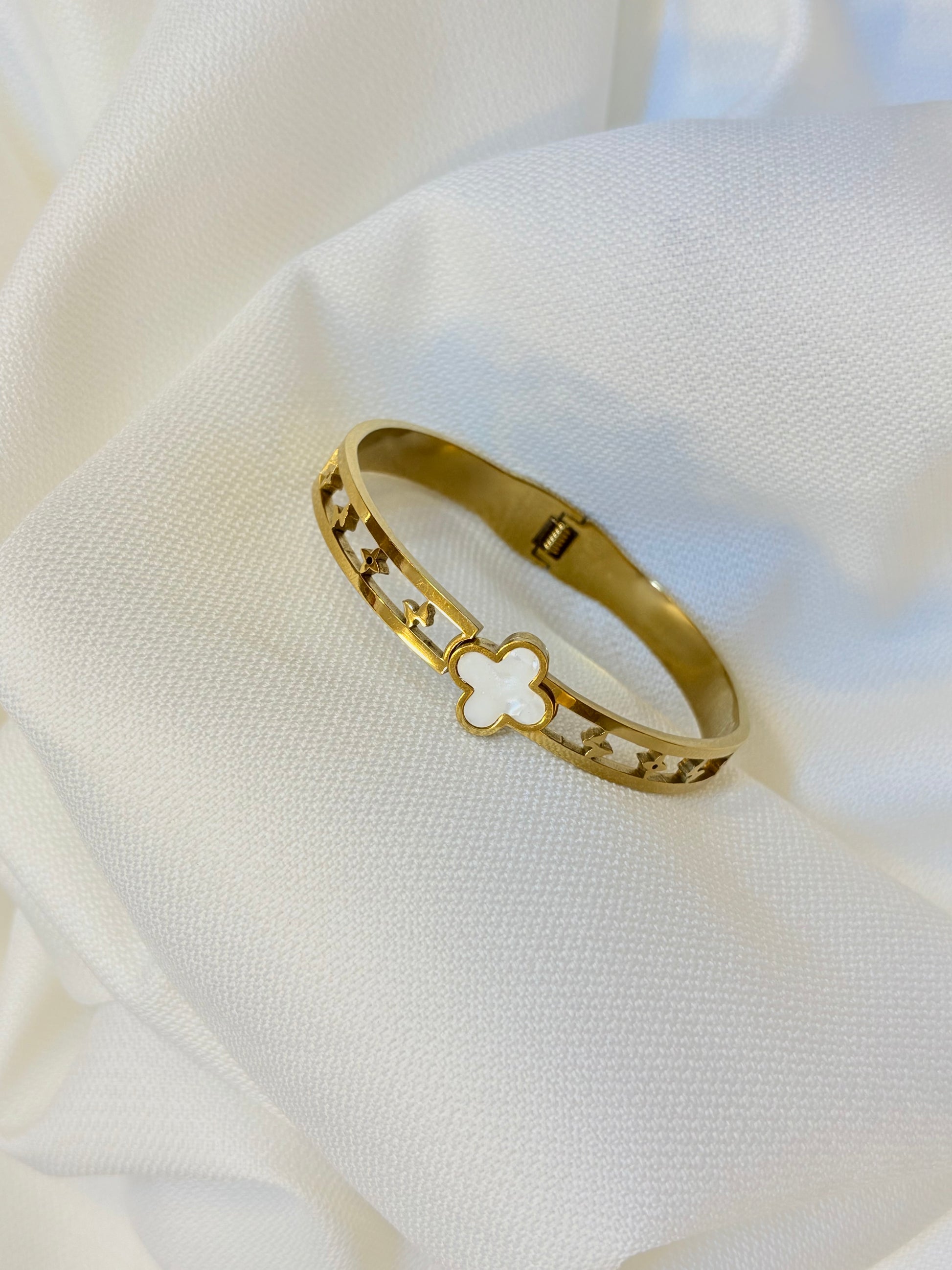 Stainless steel Gold cuff