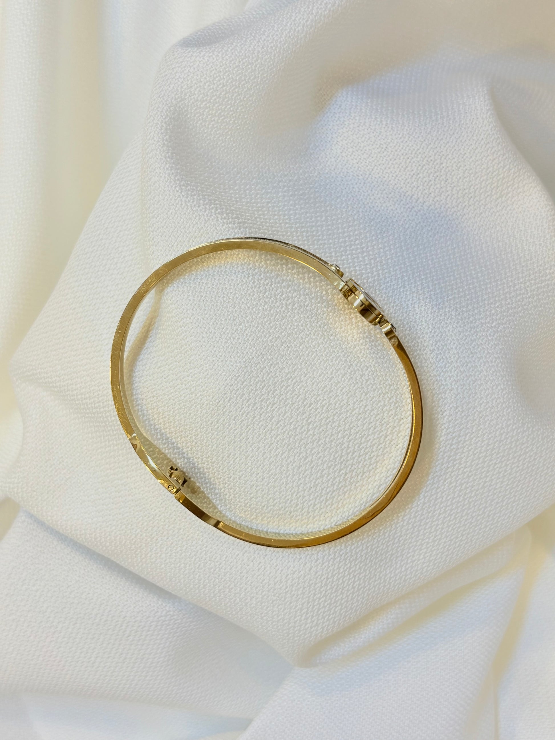 Stainless steel Gold cuff