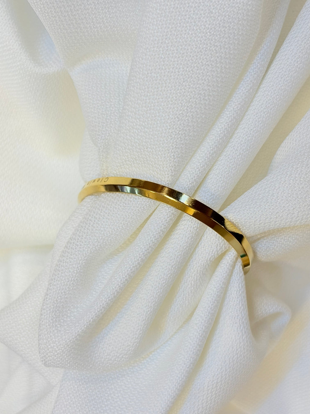 Stainless steel Gold cuff