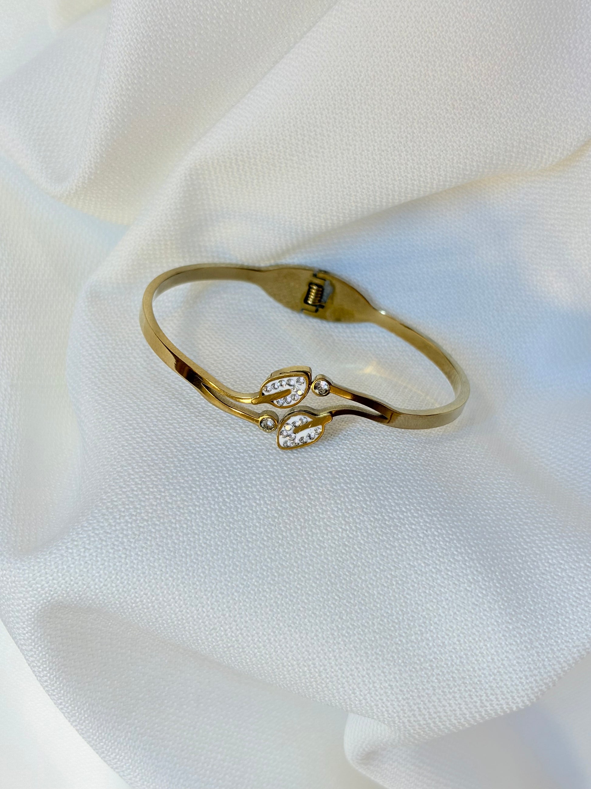 Stainless steel Gold cuff