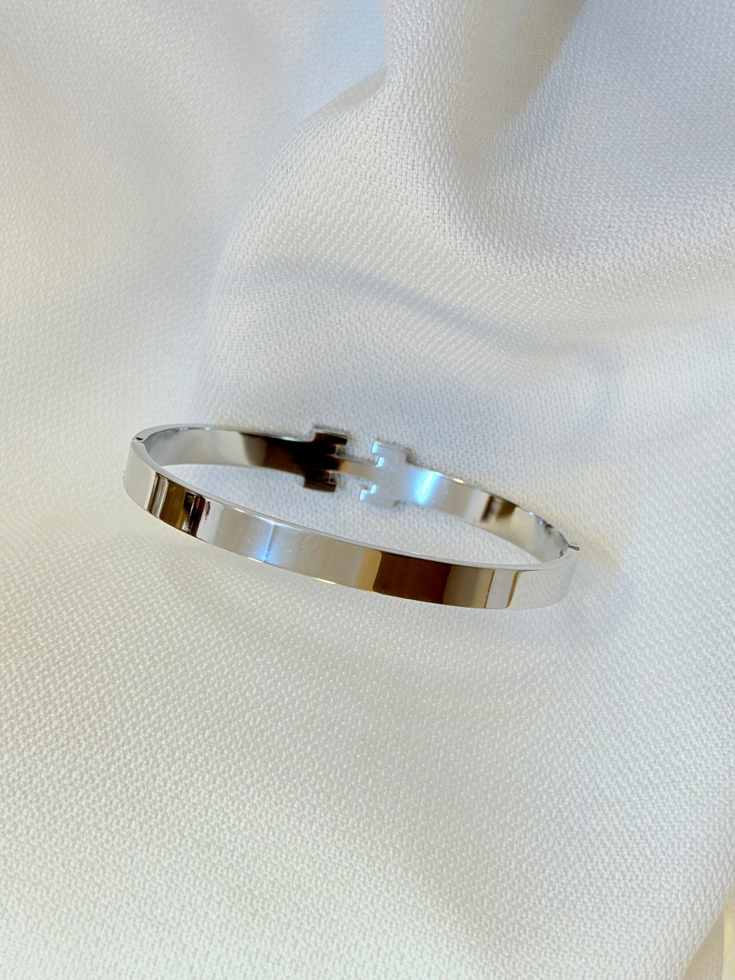 Stainless steel Sliver cuff