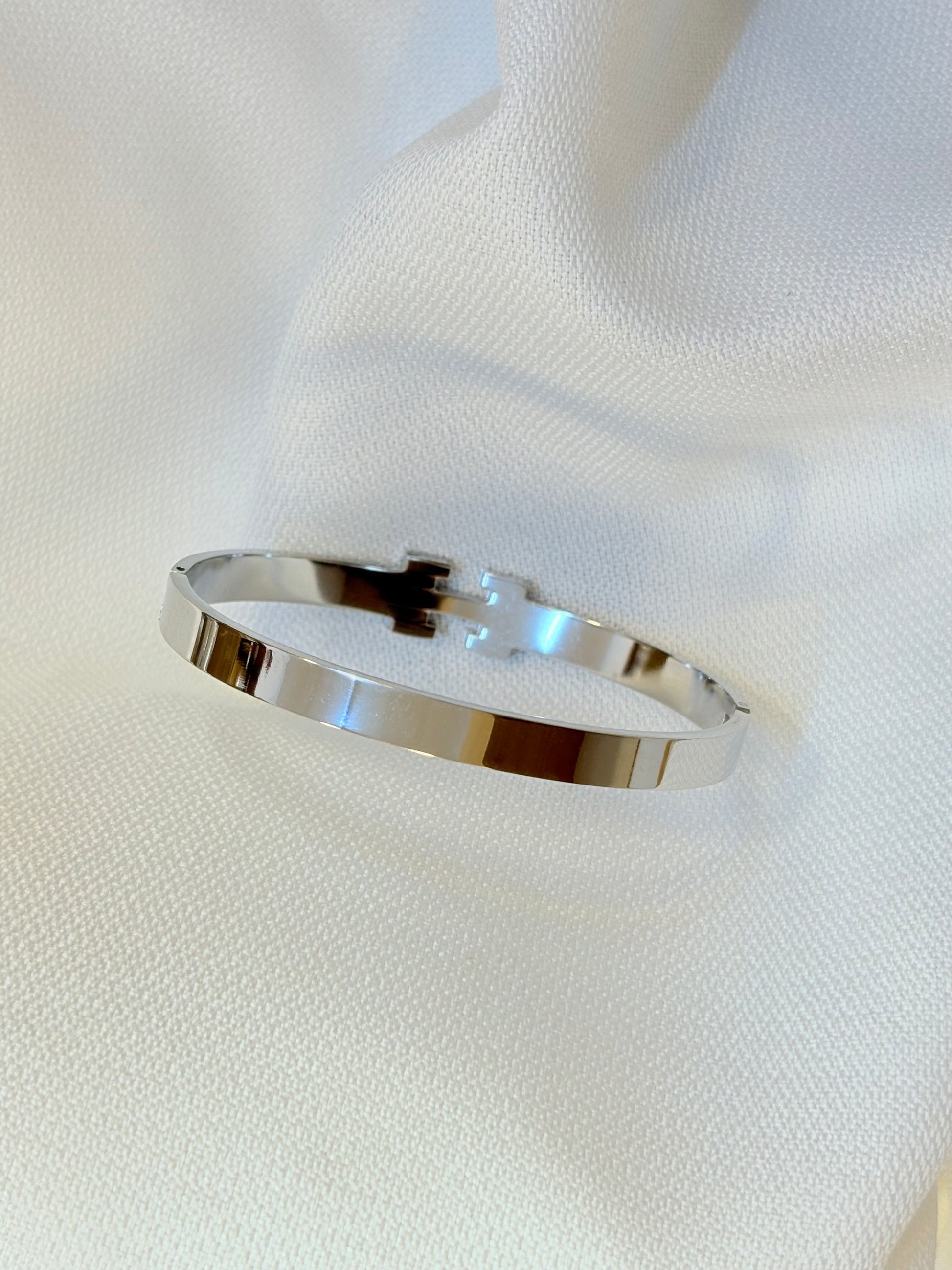 Stainless steel Sliver cuff