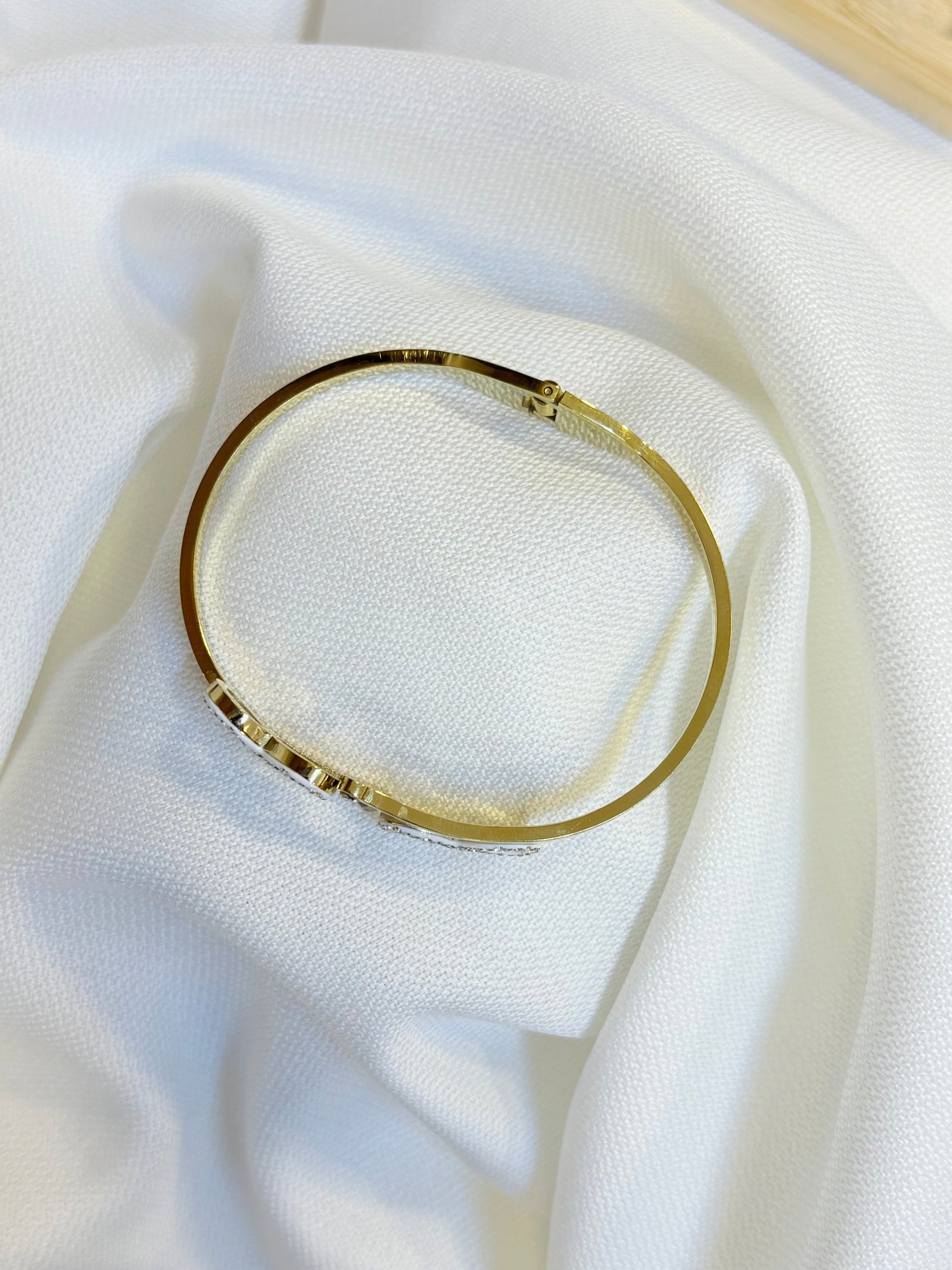 Stainless steel Gold cuff