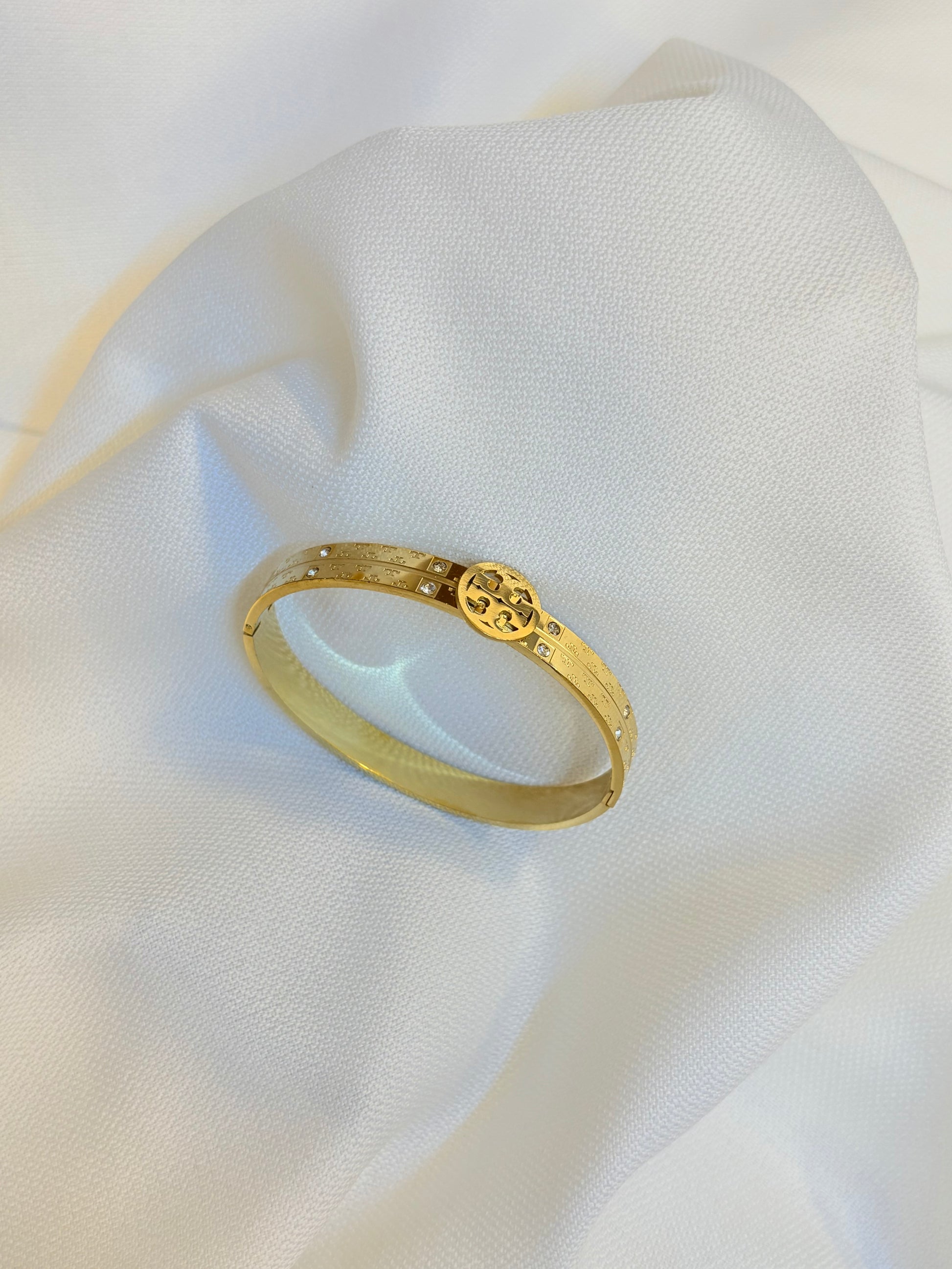 Stainless steel Gold cuff
