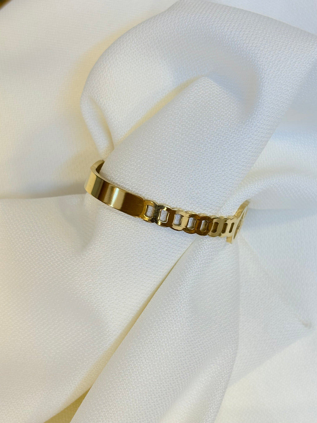 Stainless Steel Christian Dior Cuff
