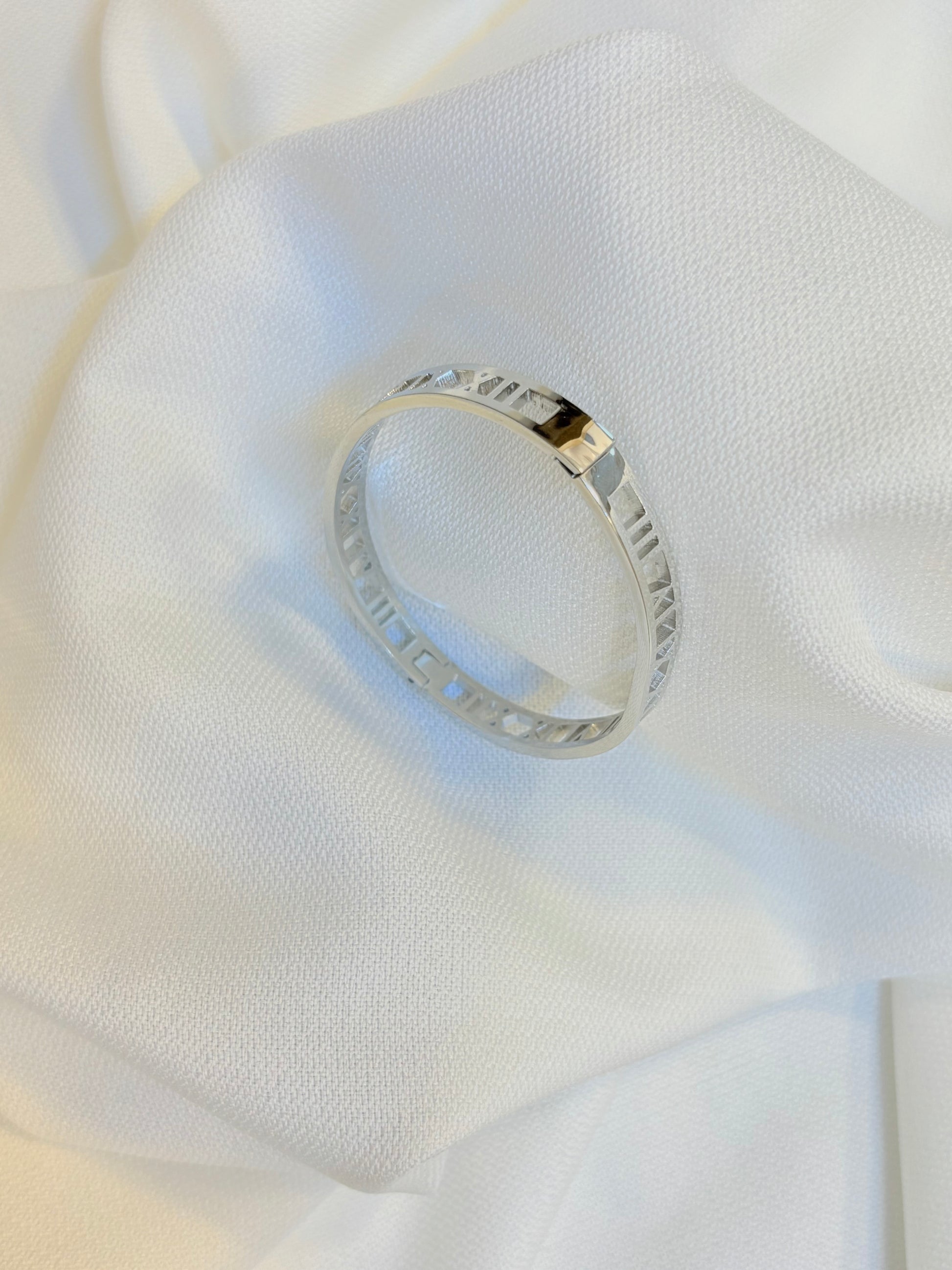 Stainless steel Sliver cuff