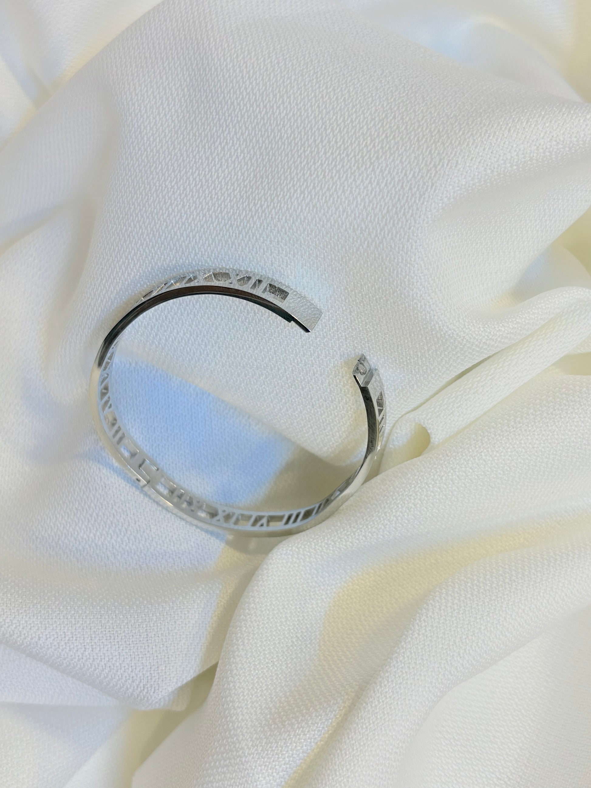 Stainless steel Sliver cuff