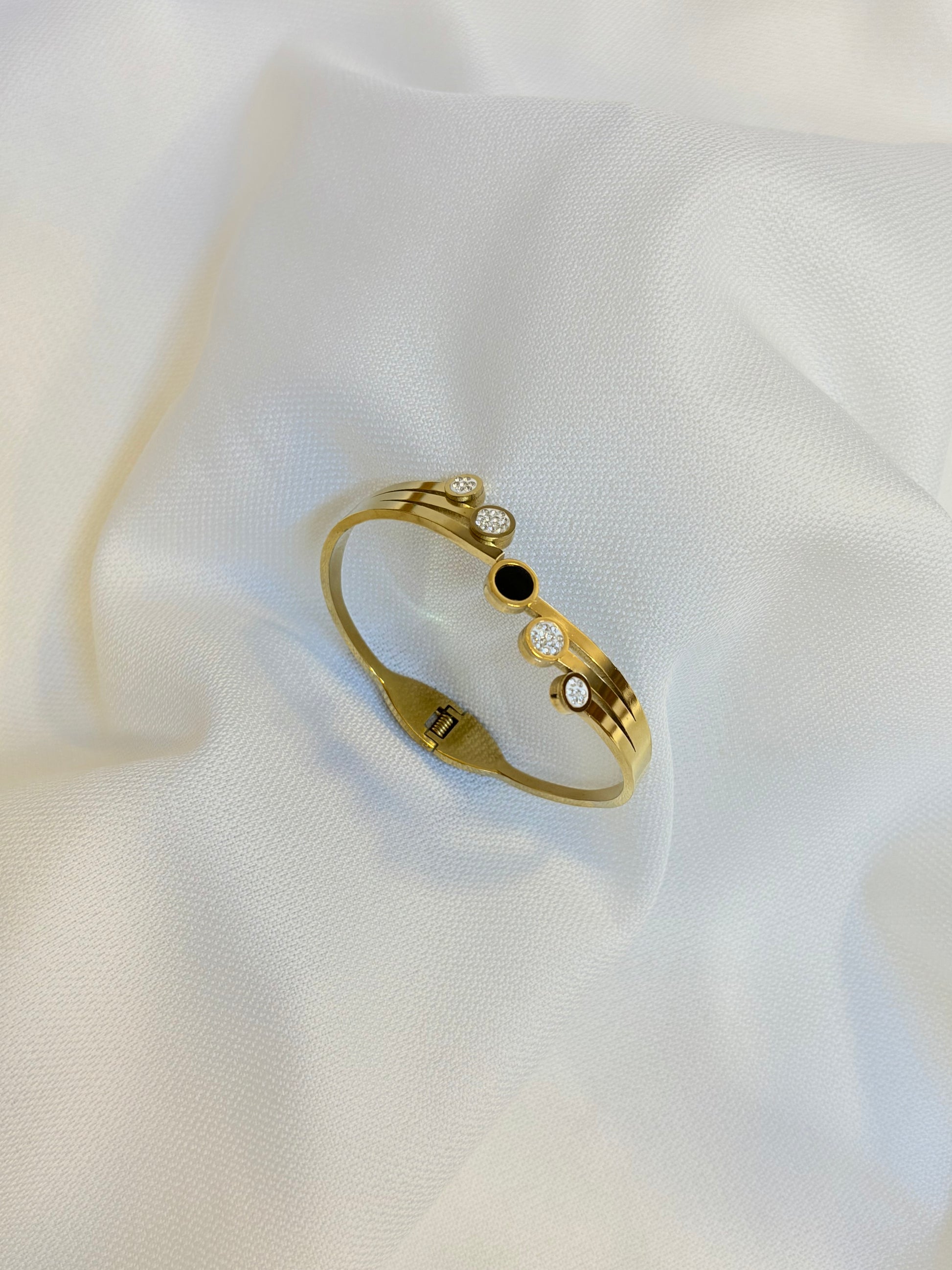 Stainless steel Gold cuff