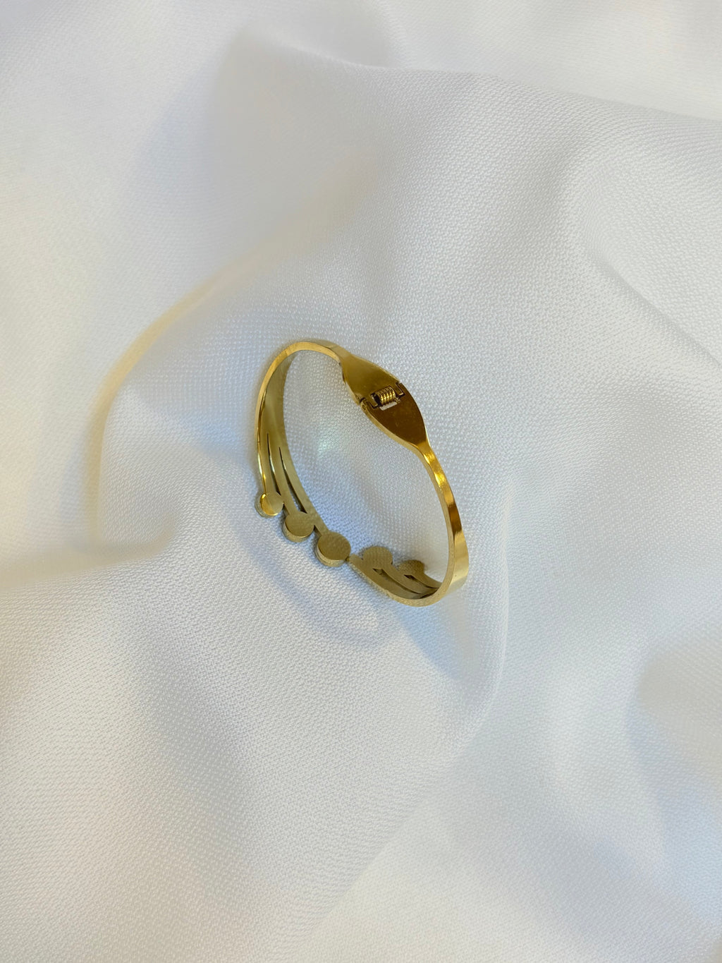 Stainless steel Gold cuff
