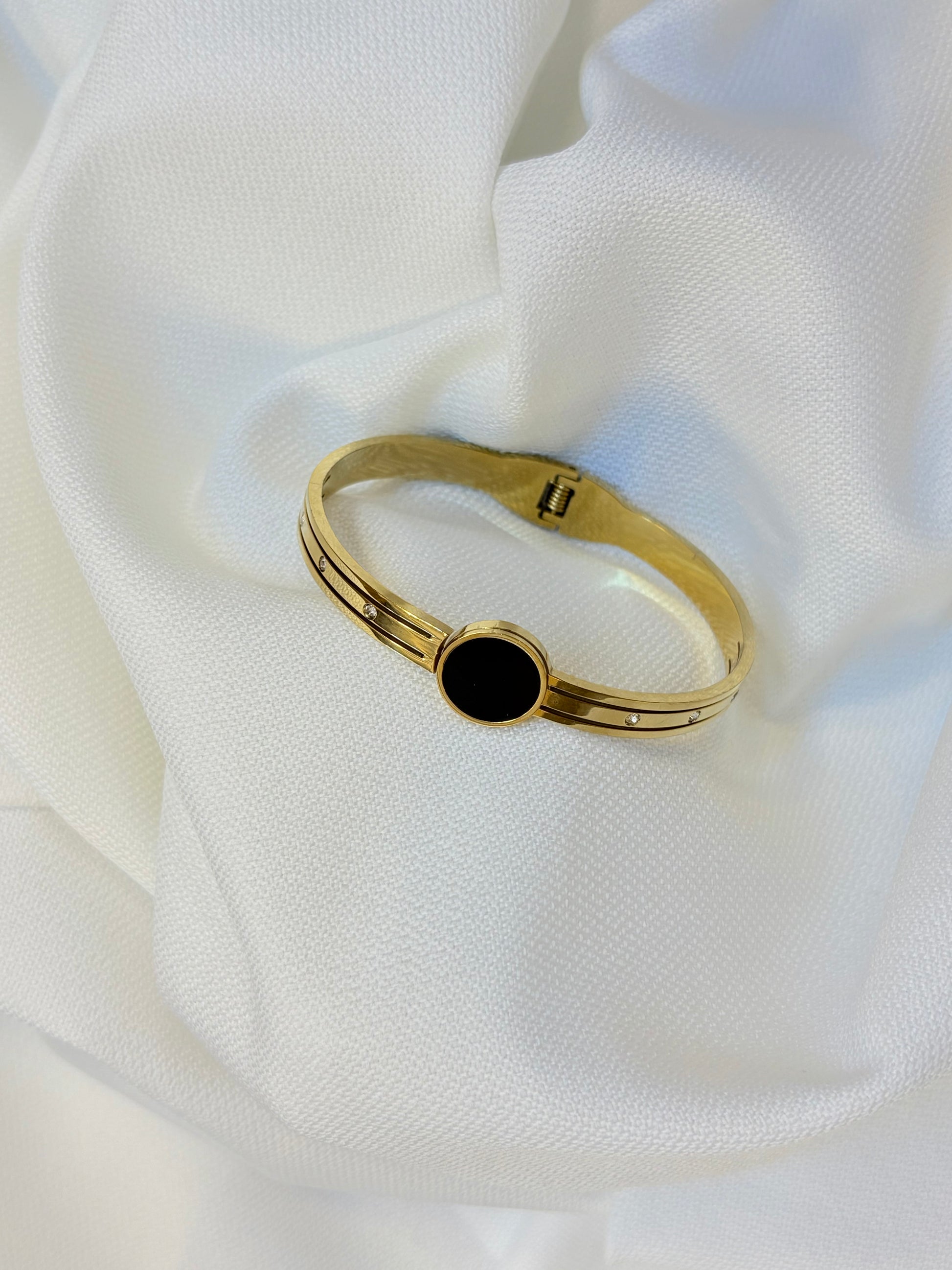 Stainless steel Gold cuff