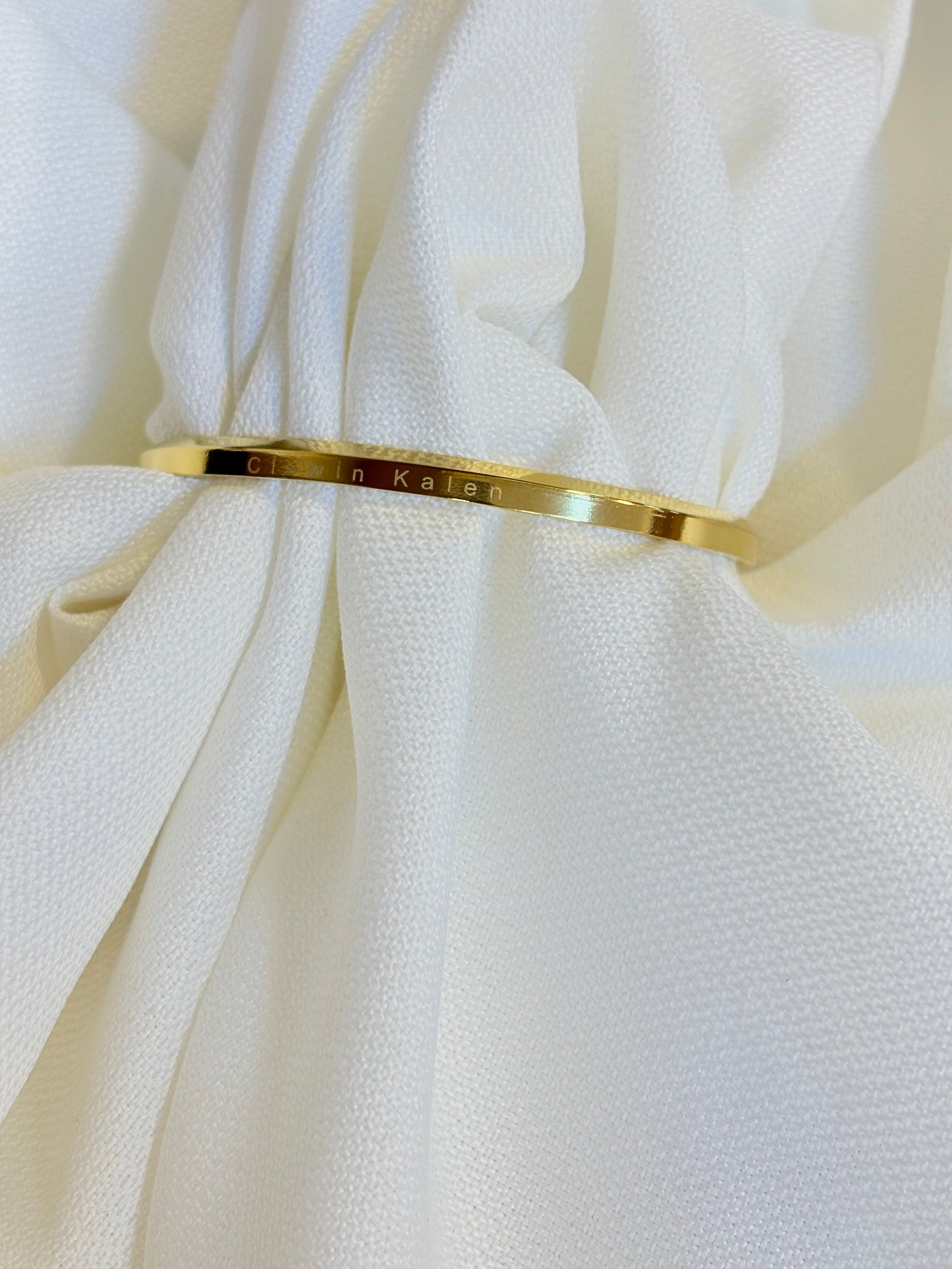 Stainless steel Gold cuff