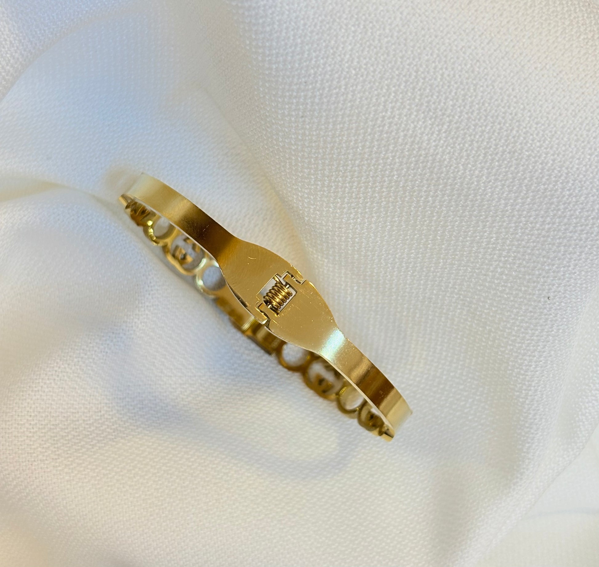 Gold cuff