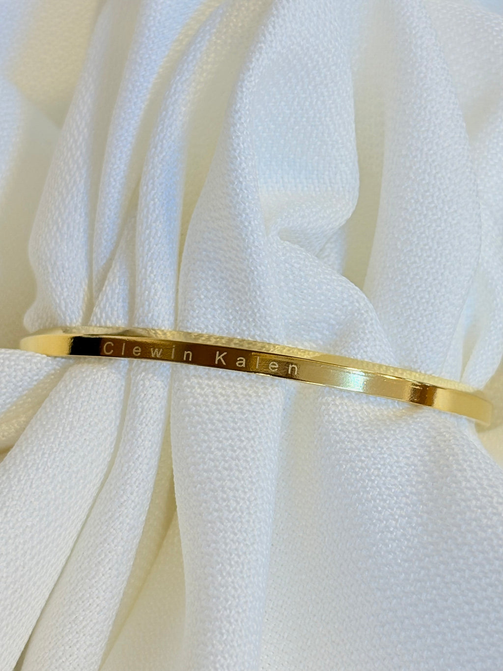 Stainless steel Gold cuff