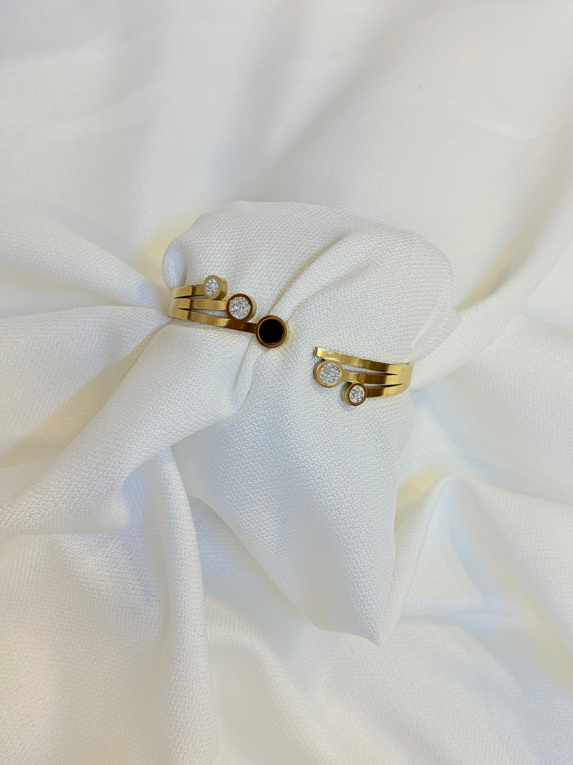 Stainless steel Gold cuff