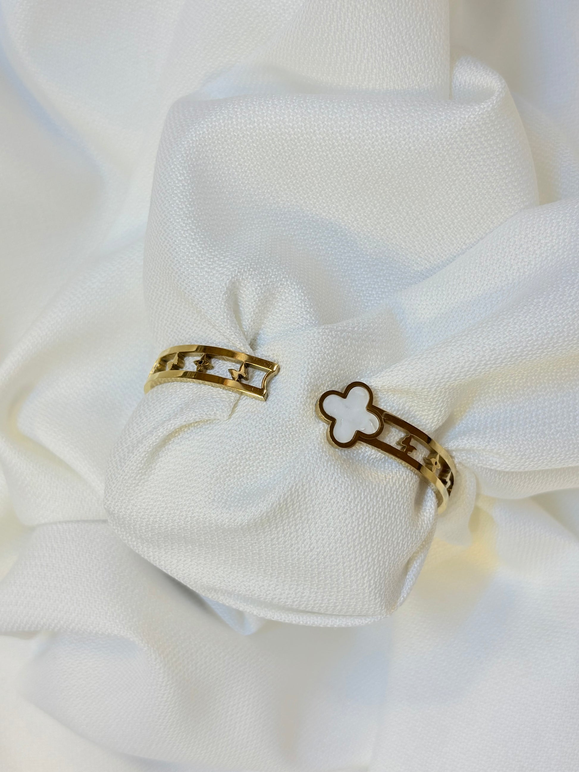 Stainless steel Gold cuff
