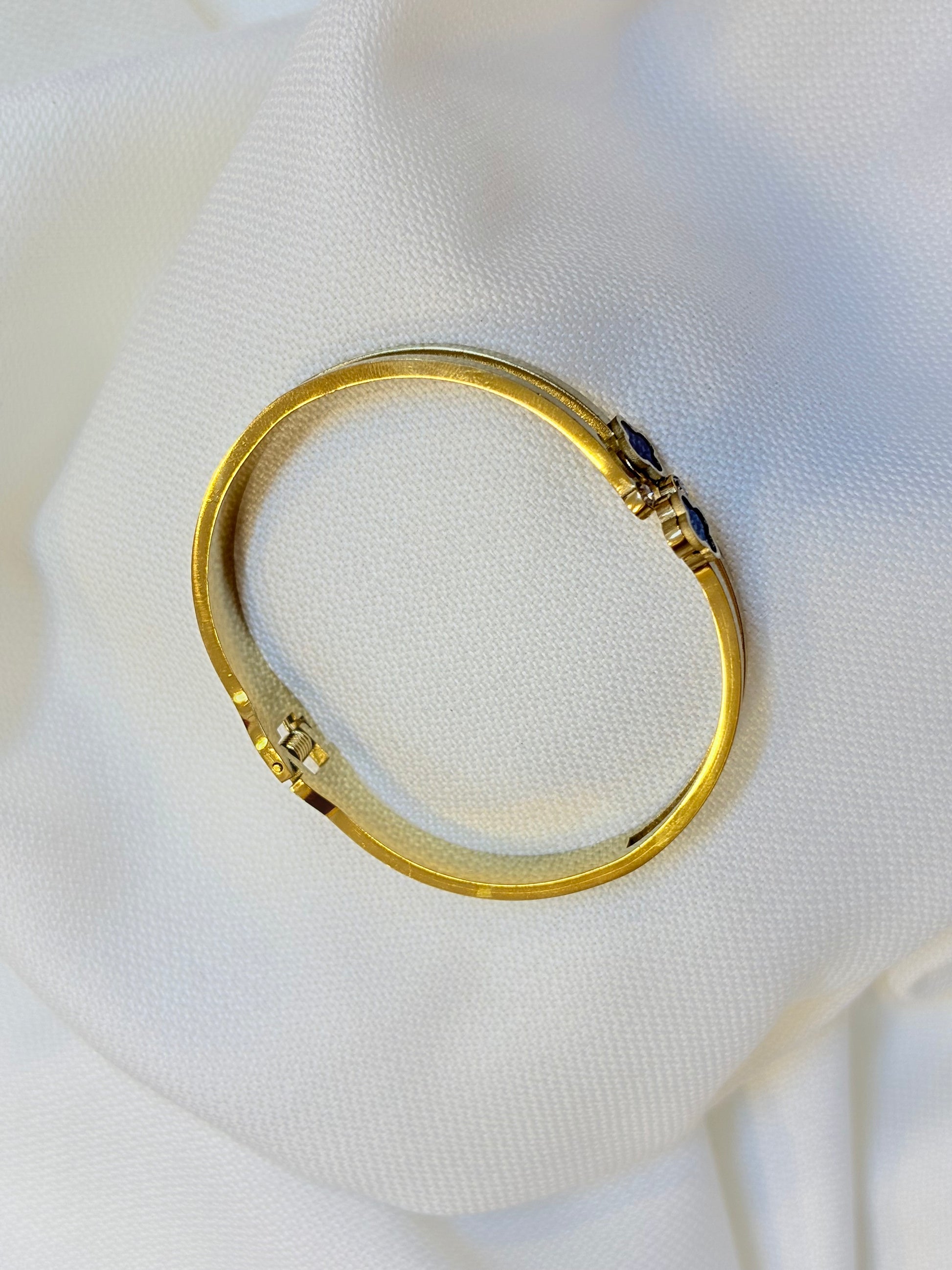 Stainless steel Gold cuff