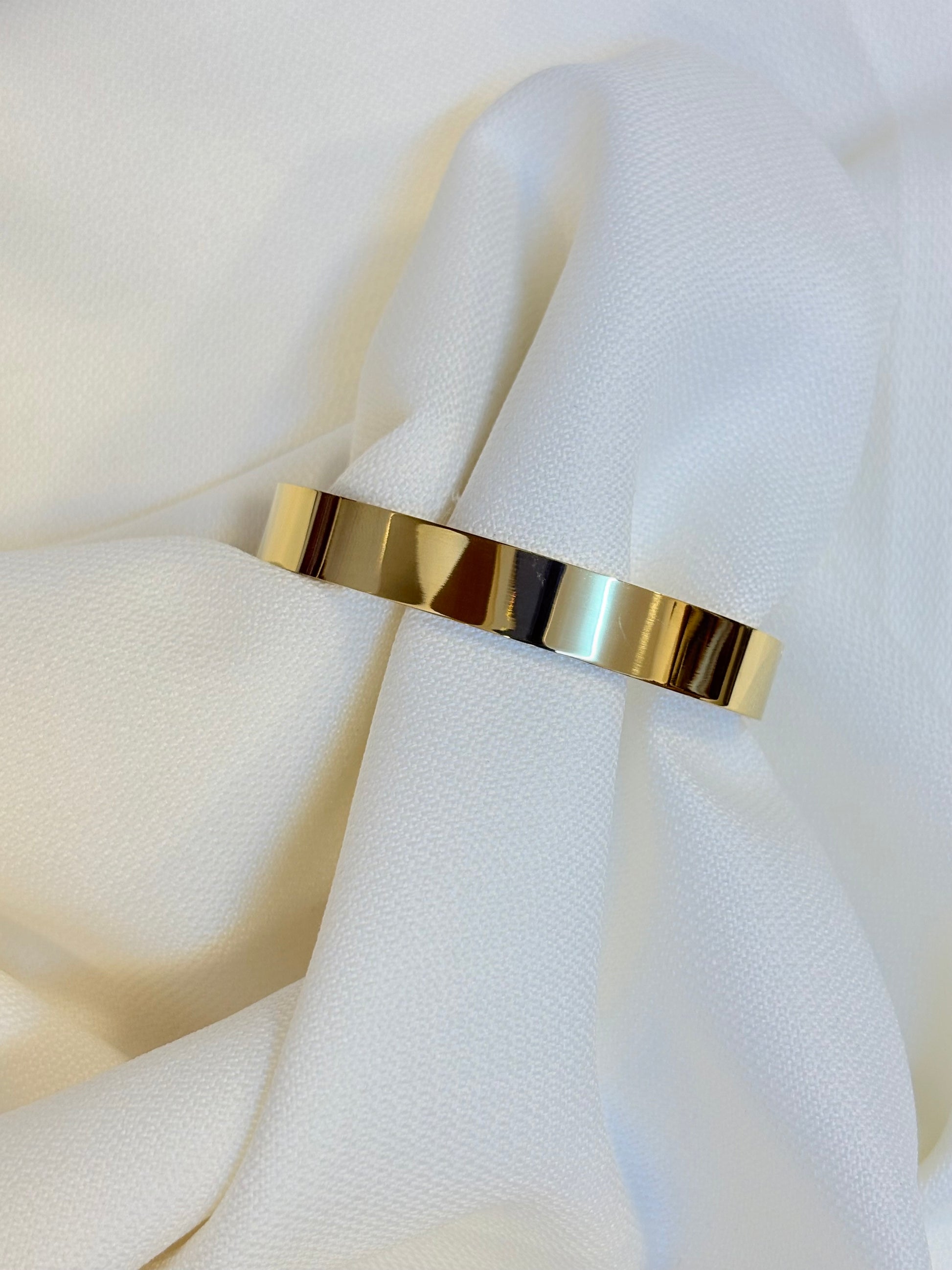 Stainless Steel Fendi Cuff