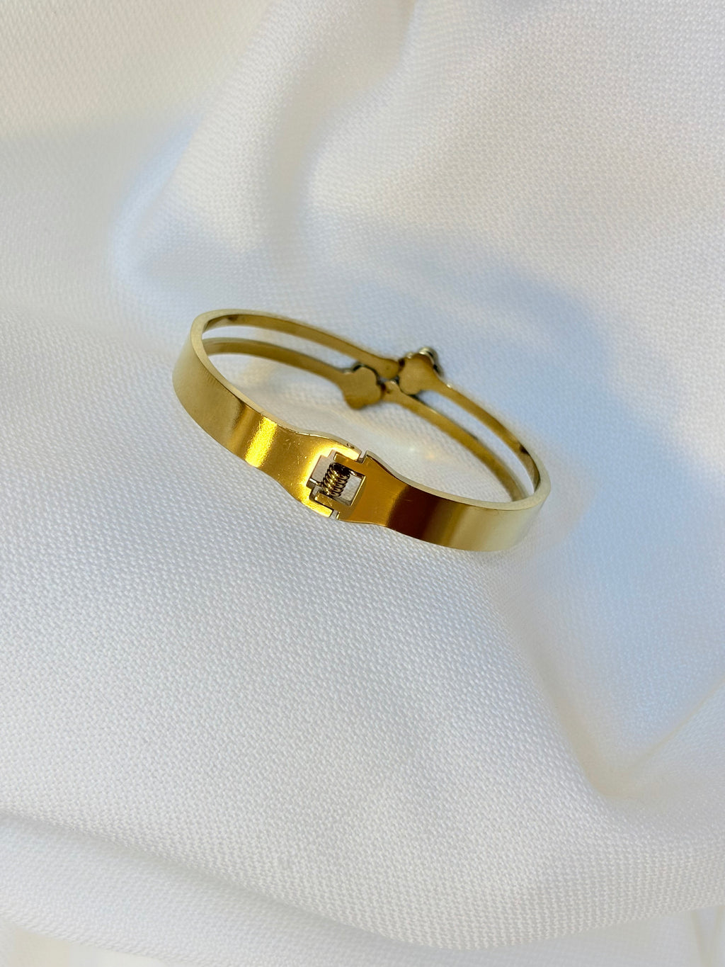 Stainless steel Gold cuff