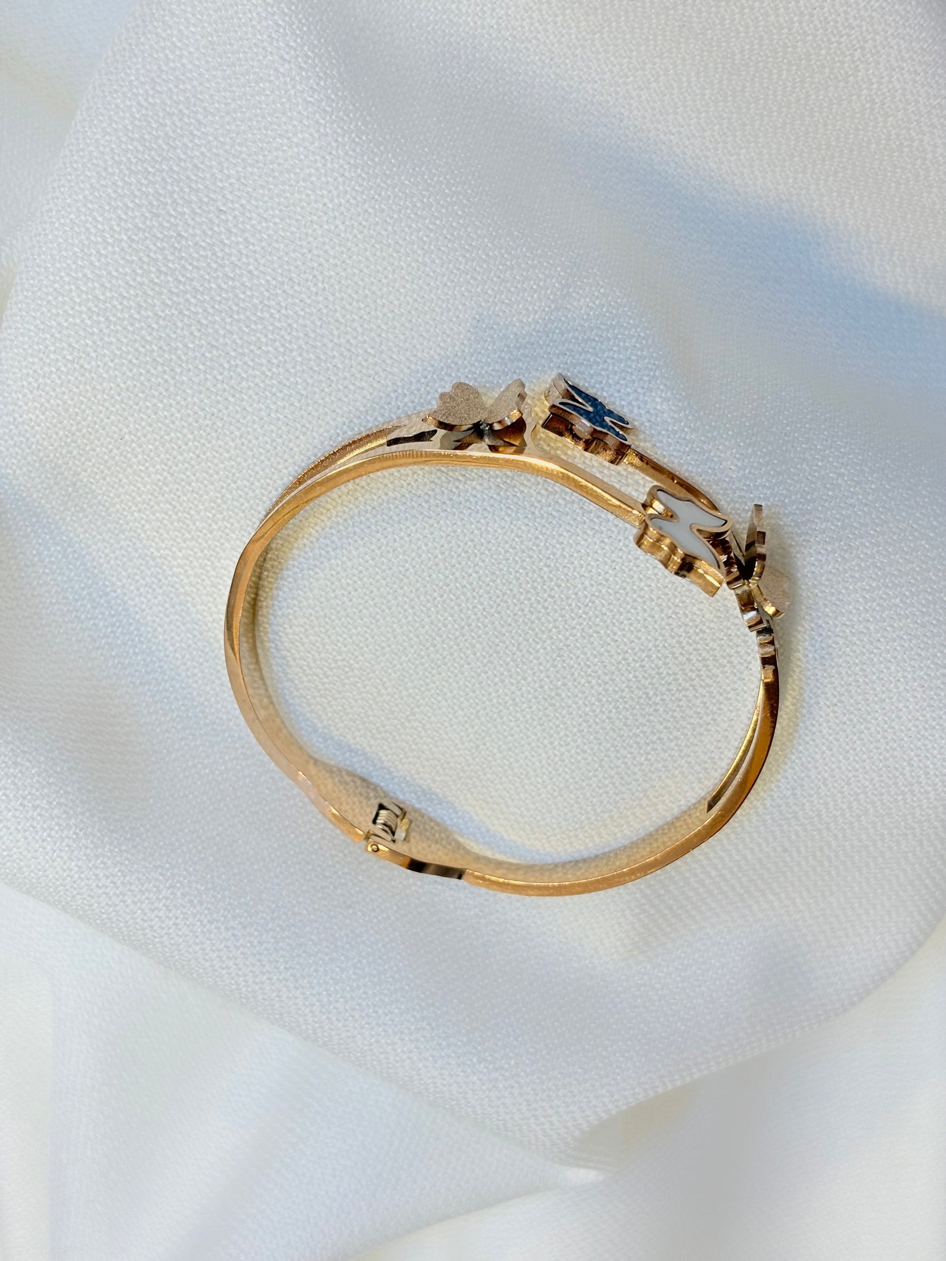 Stainless steel Gold cuff