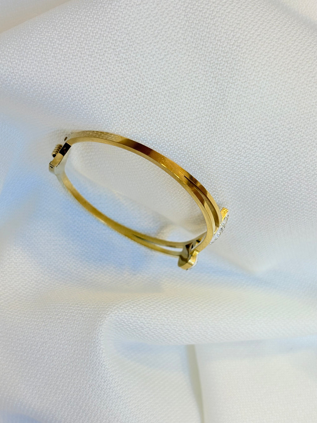 Stainless steel Gold cuff