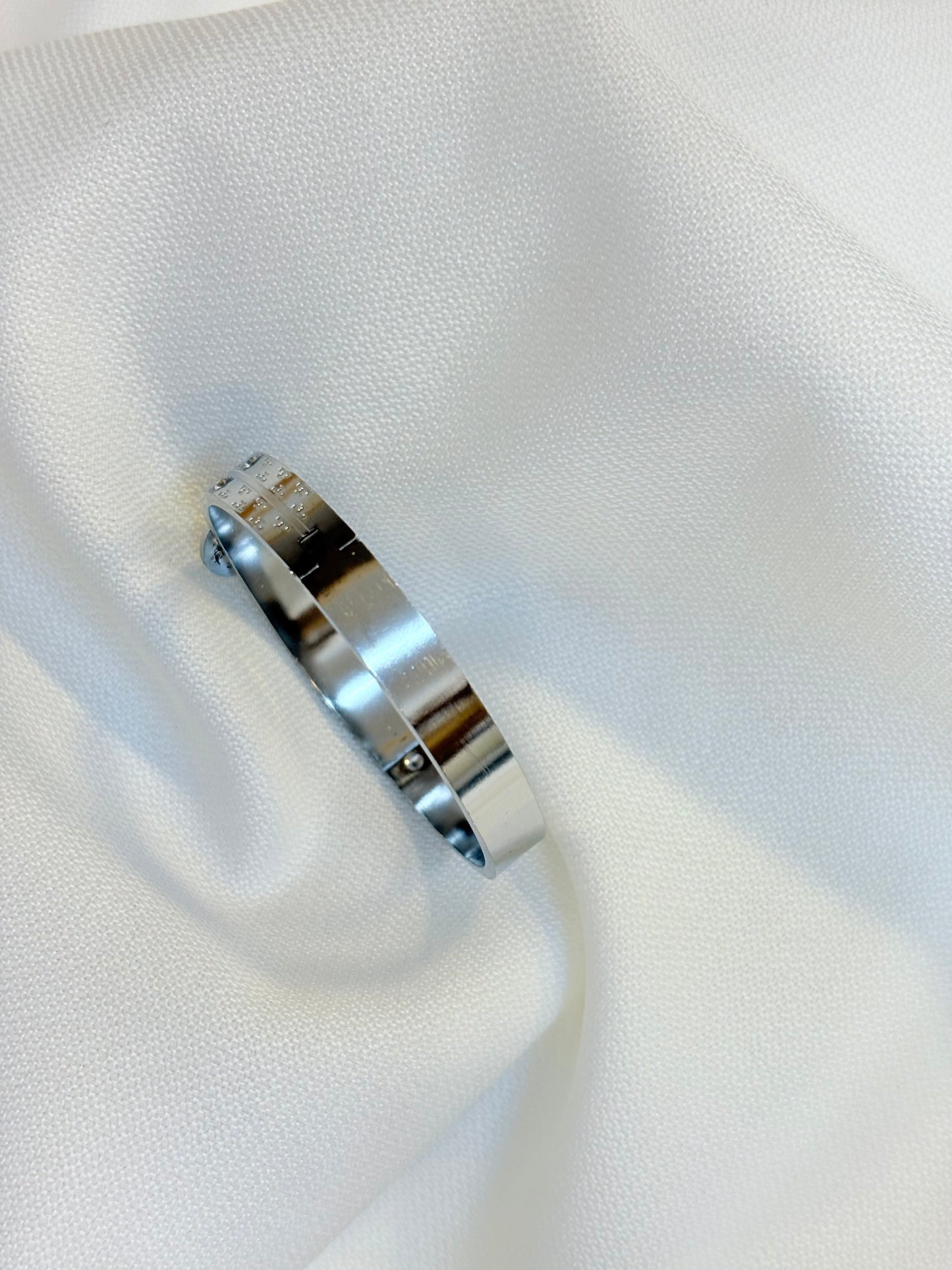 Stainless steel Sliver cuff