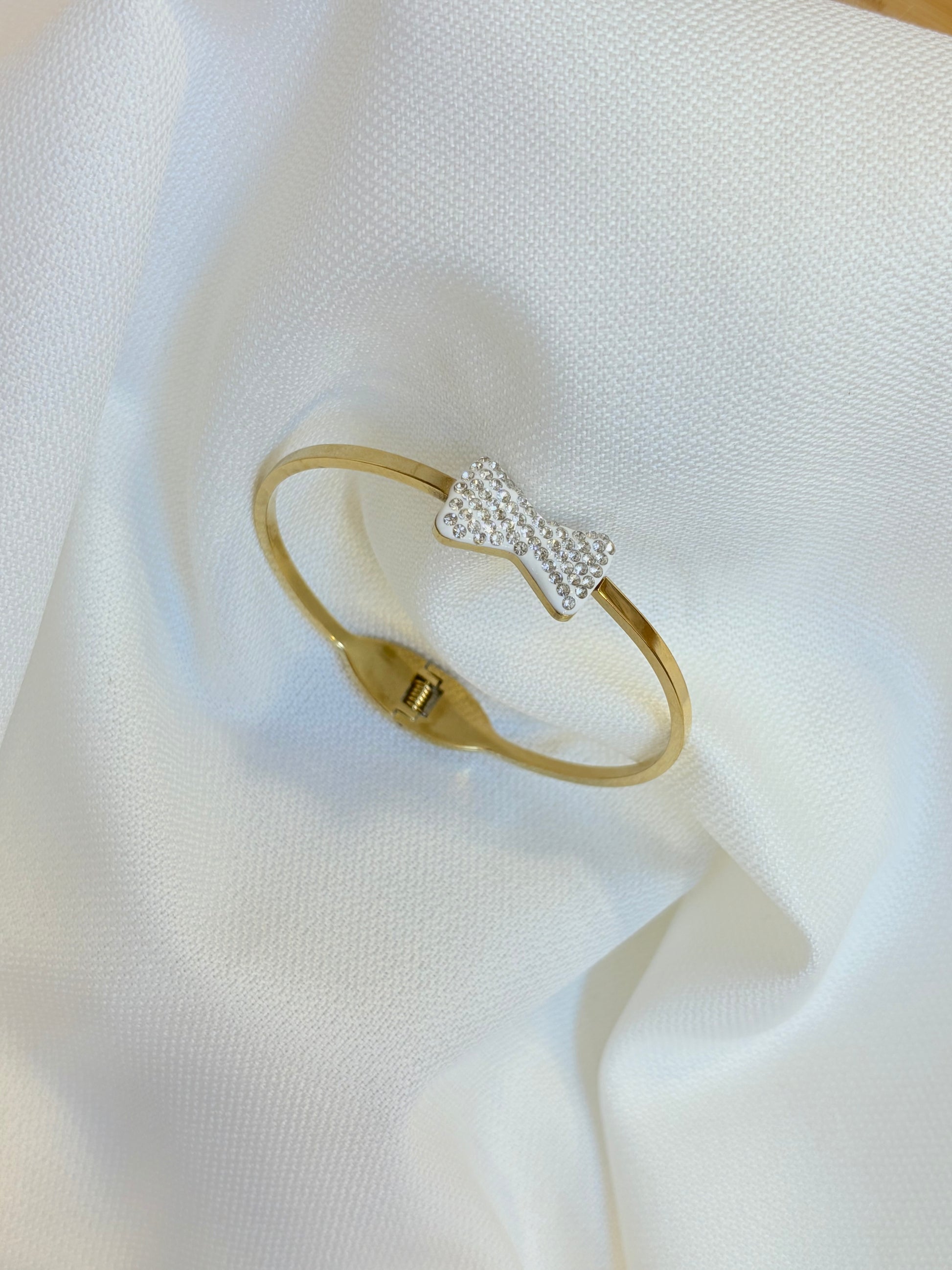 Stainless steel Gold cuff