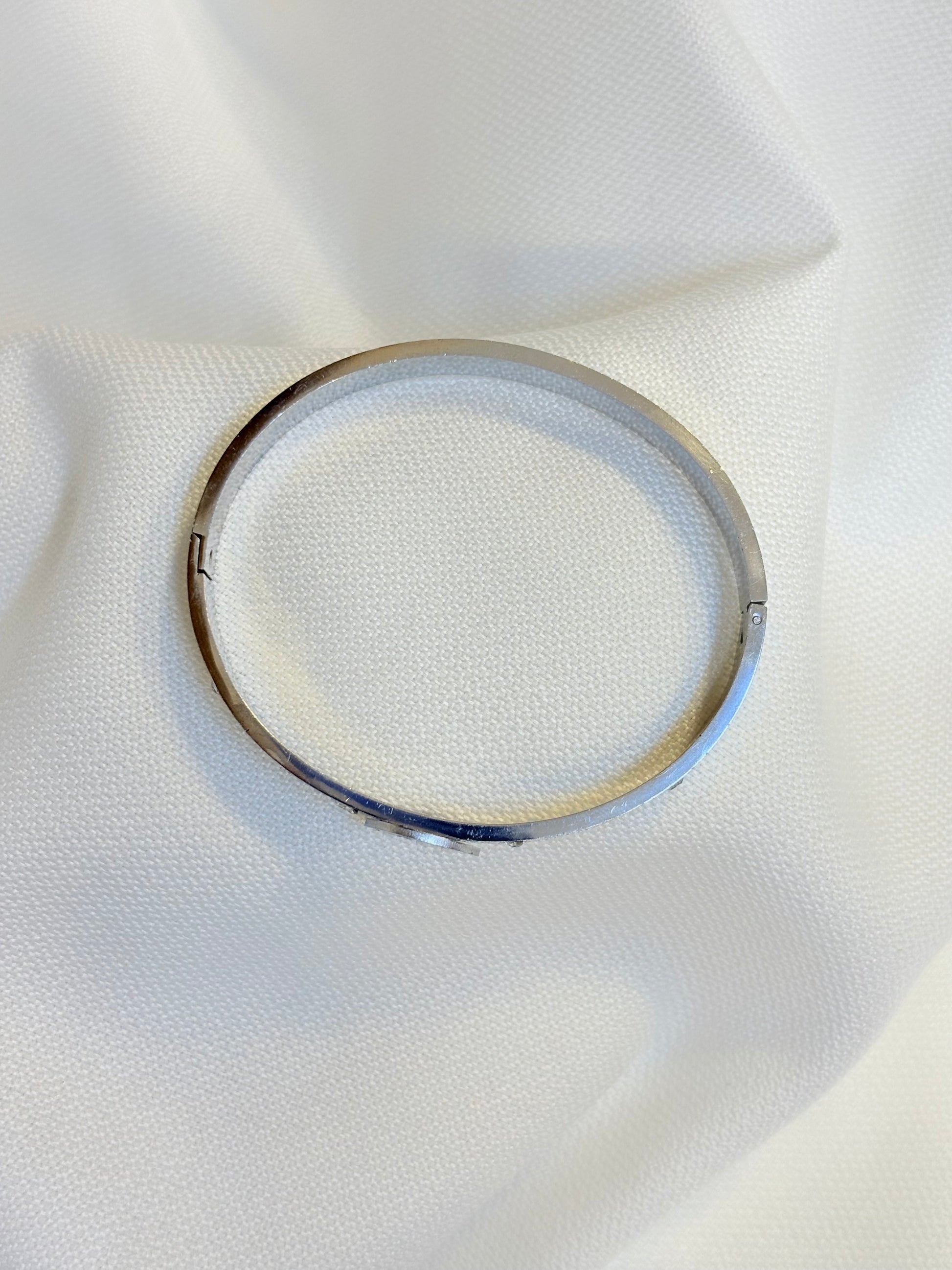 Stainless steel Sliver cuff