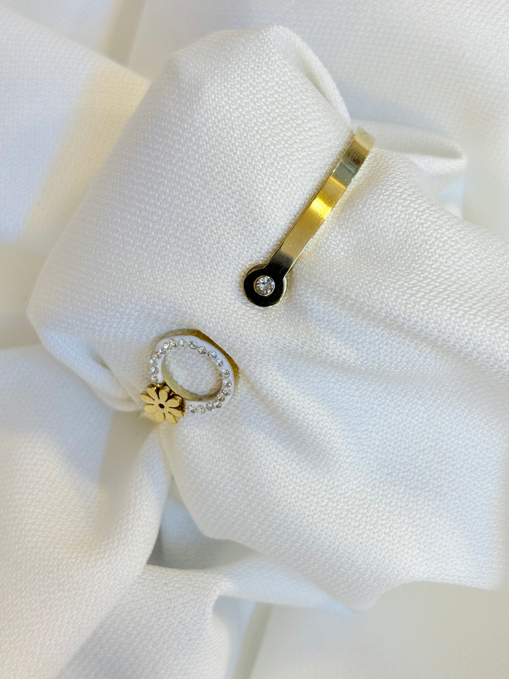 Stainless steel Gold cuff