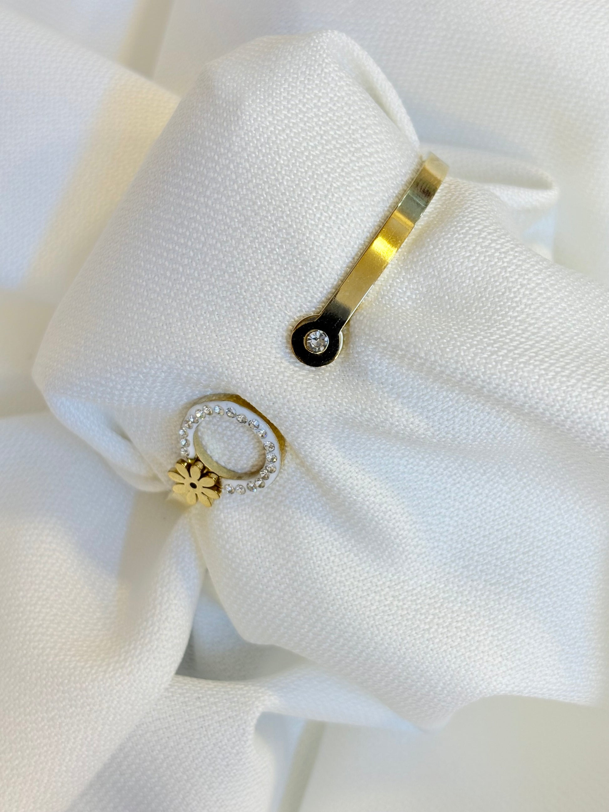 Stainless steel Gold cuff