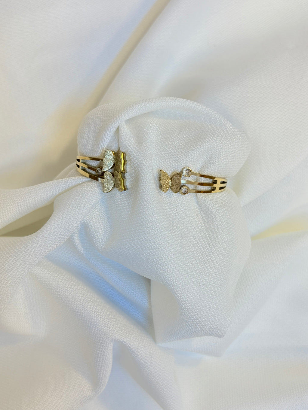 Stainless steel Gold cuff