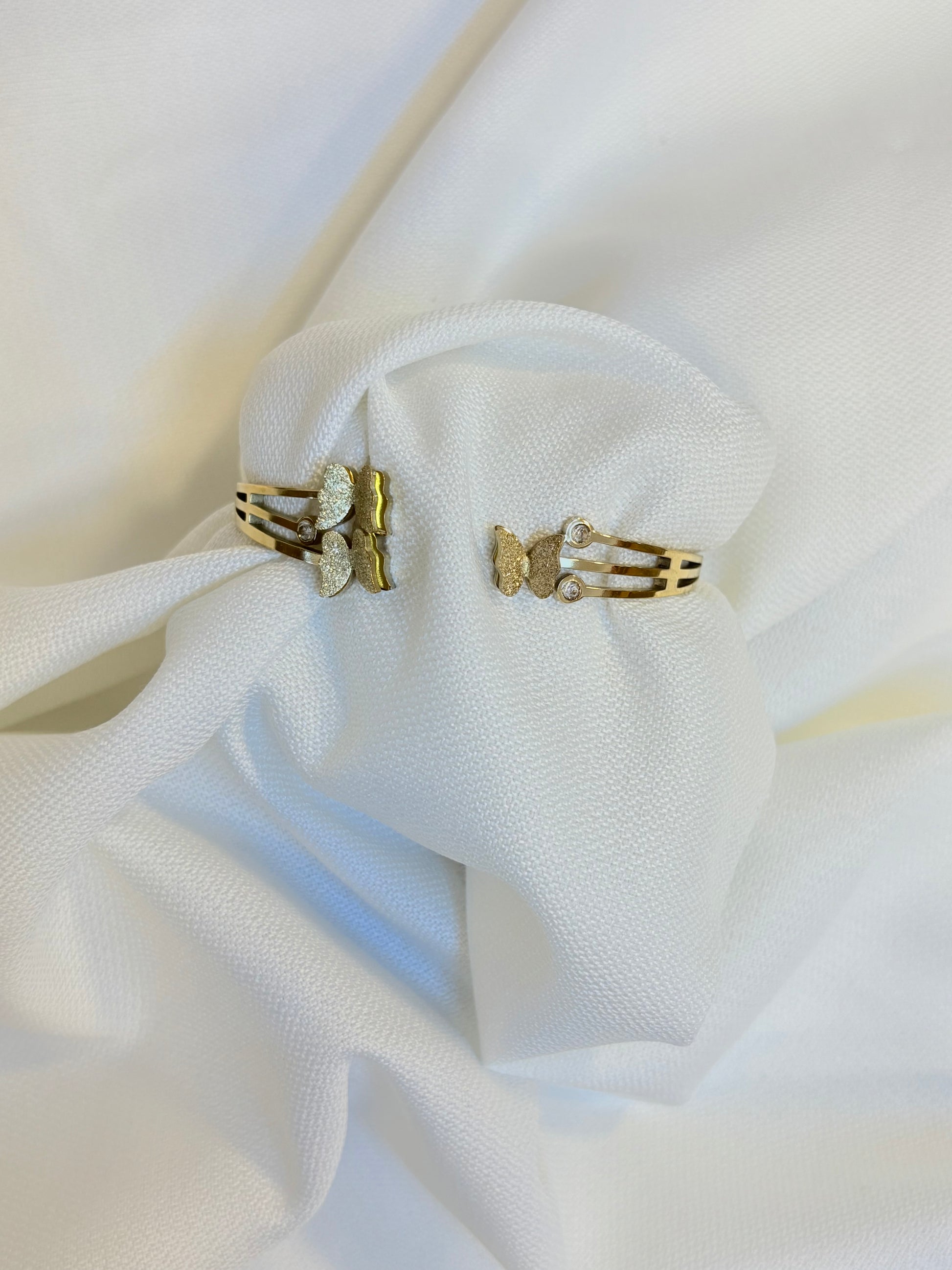 Stainless steel Gold cuff