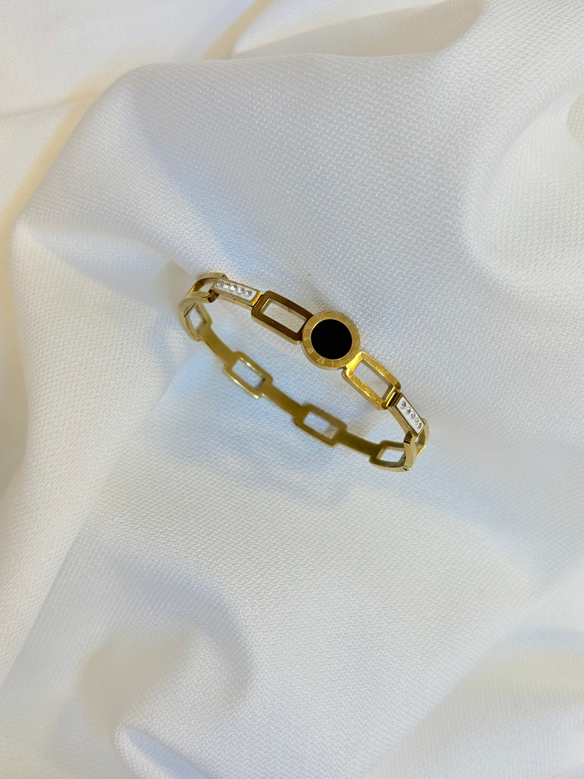 Stainless steel Gold cuff