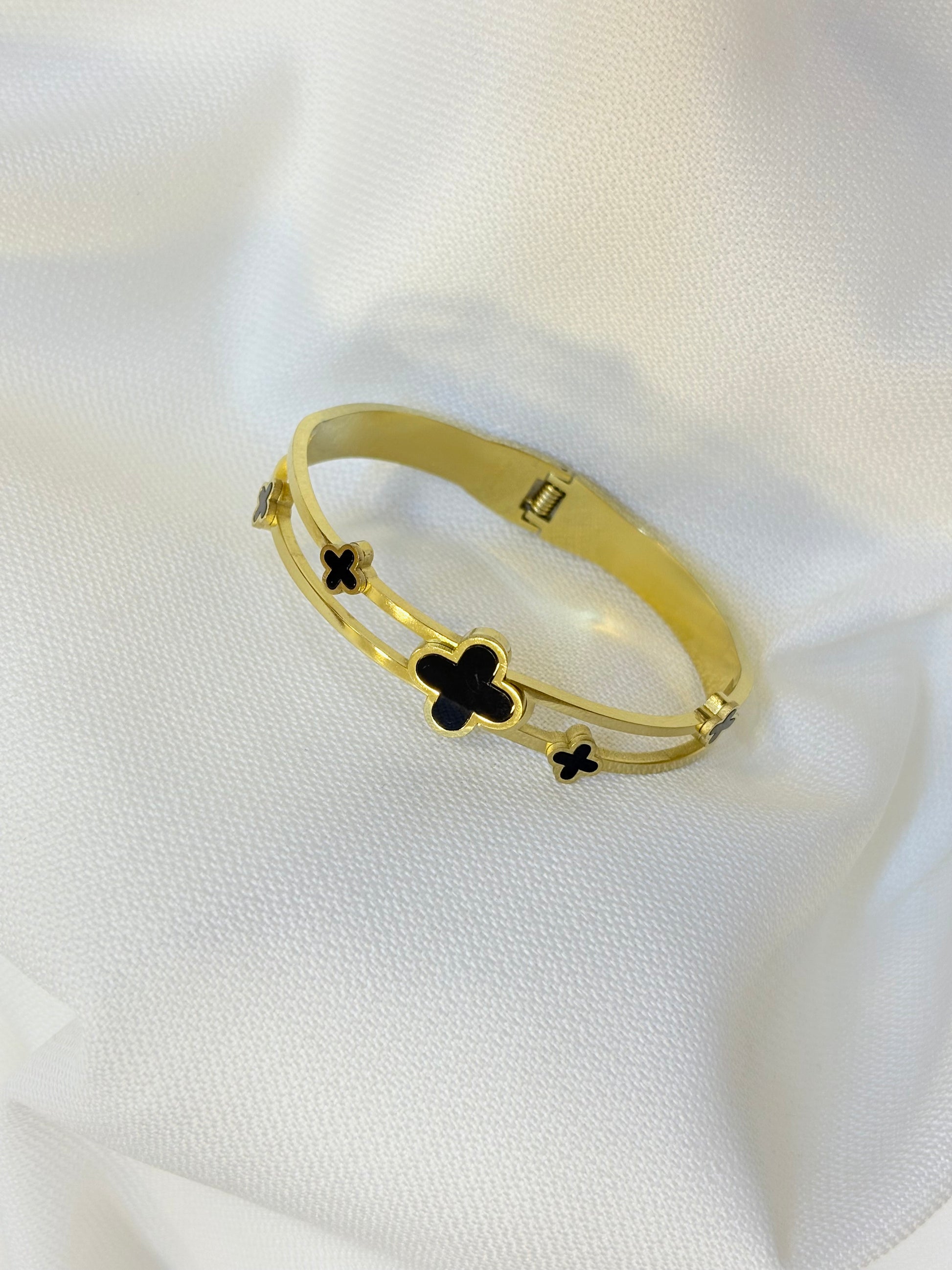 Stainless steel Gold cuff