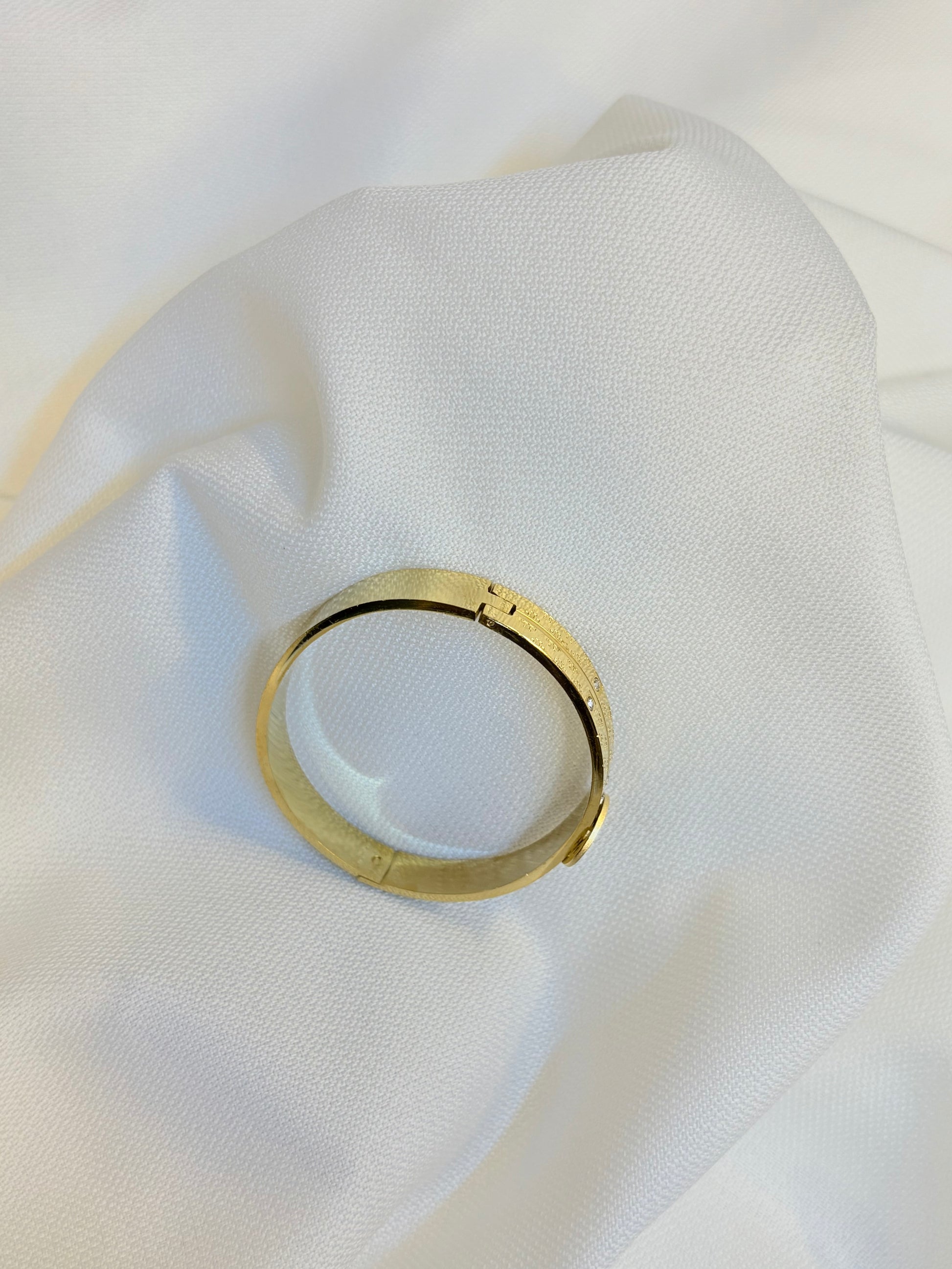 Stainless steel Gold cuff