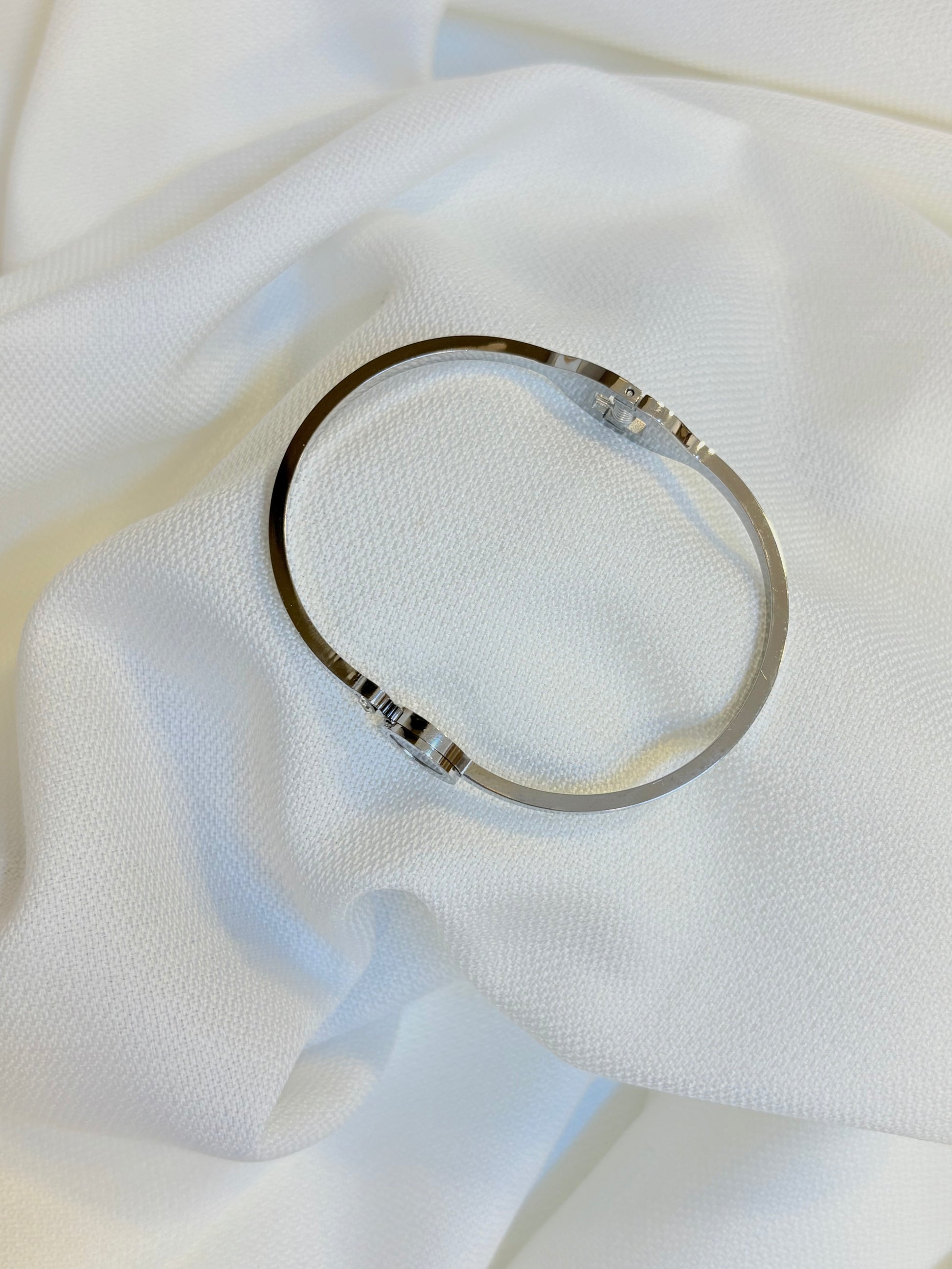 Stainless steel Sliver cuff