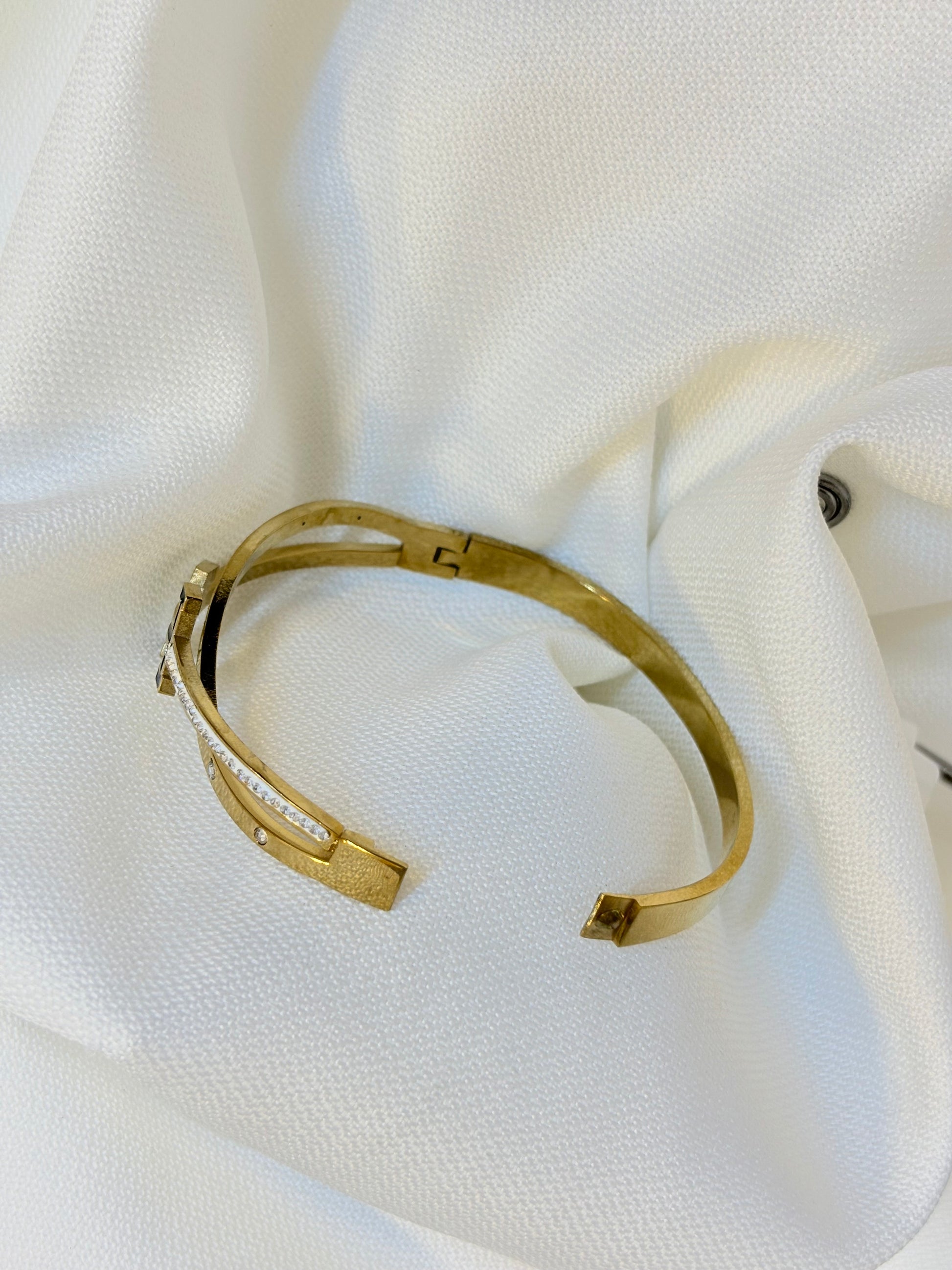 Stainless steel Gold cuff