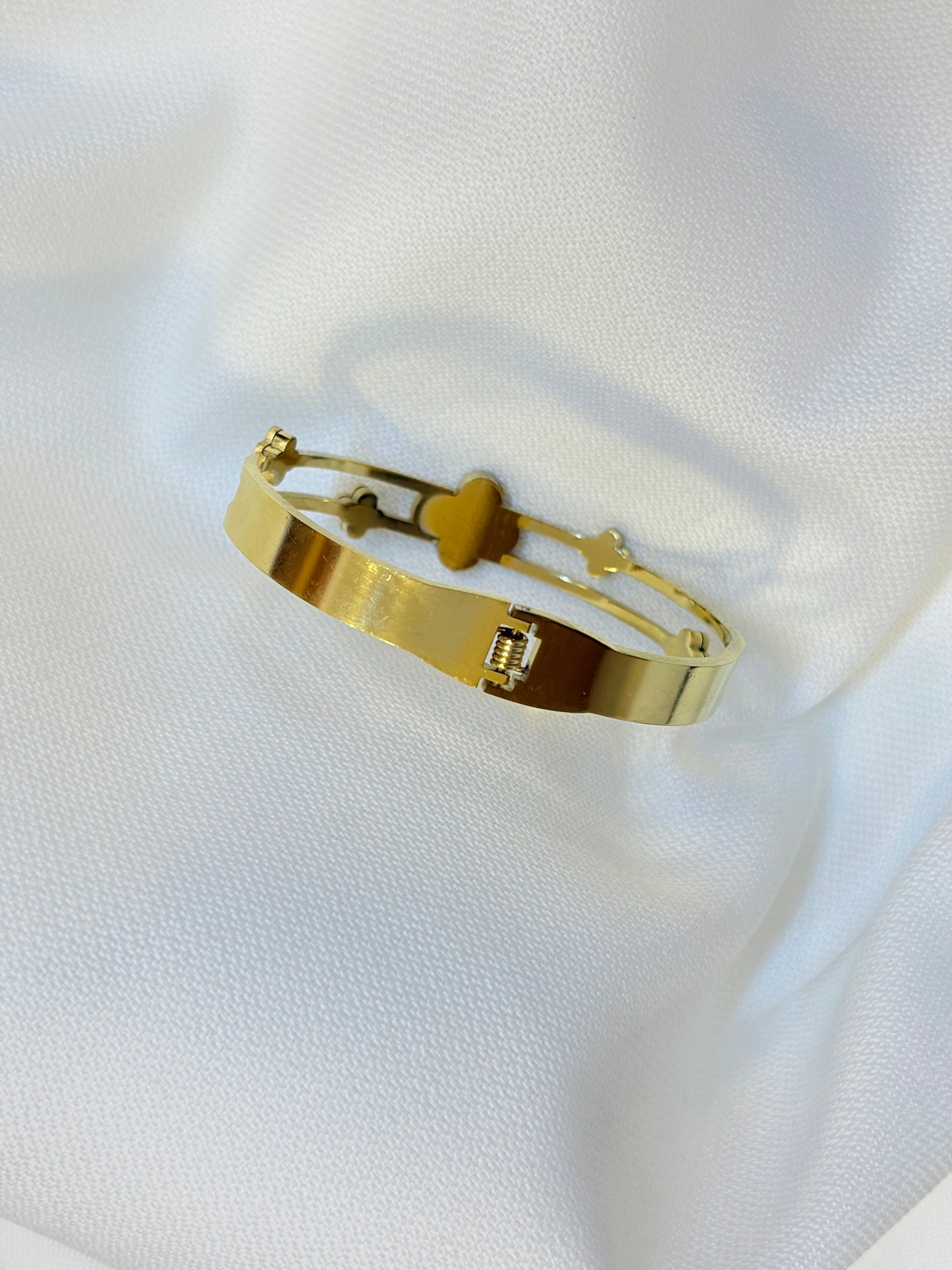 Stainless steel Gold cuff