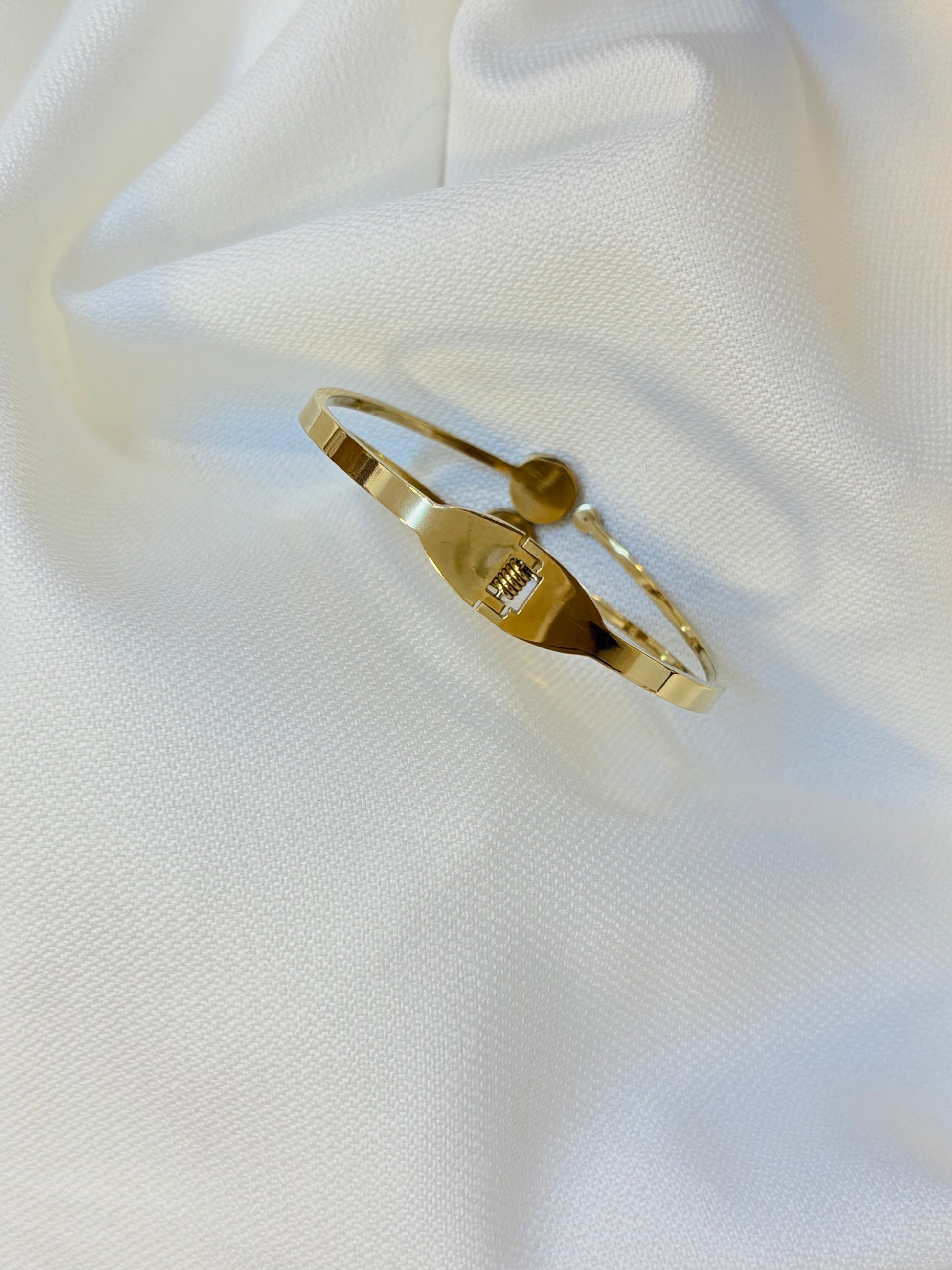 Stainless steel Gold cuff