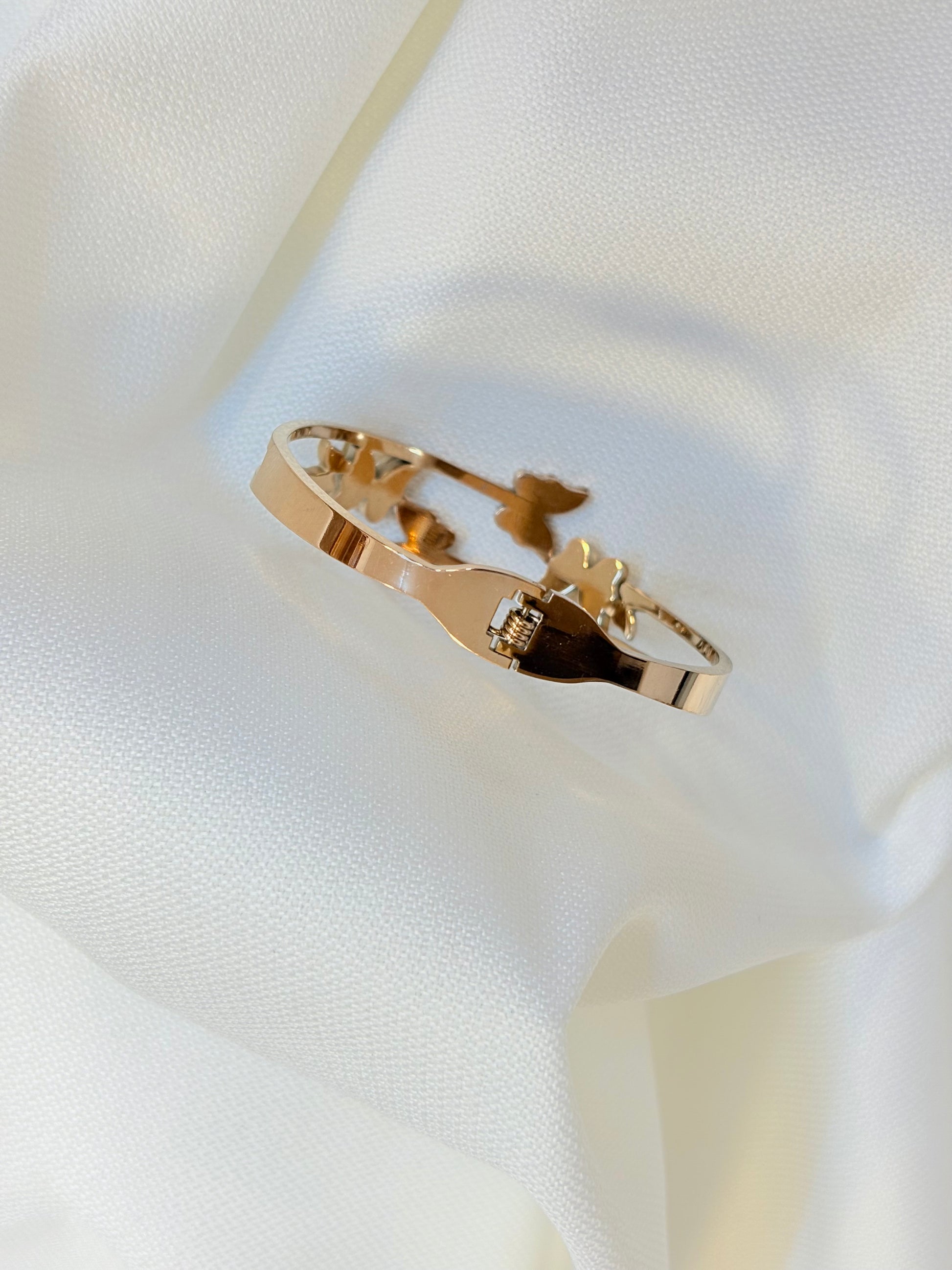 Stainless steel Gold cuff