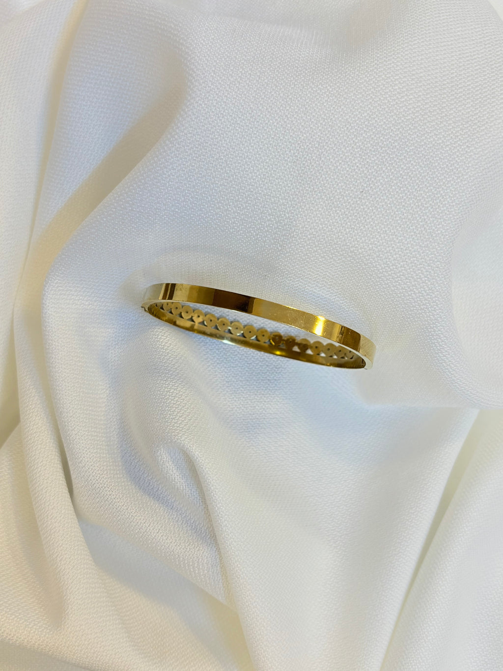 Stainless steel Gold cuff