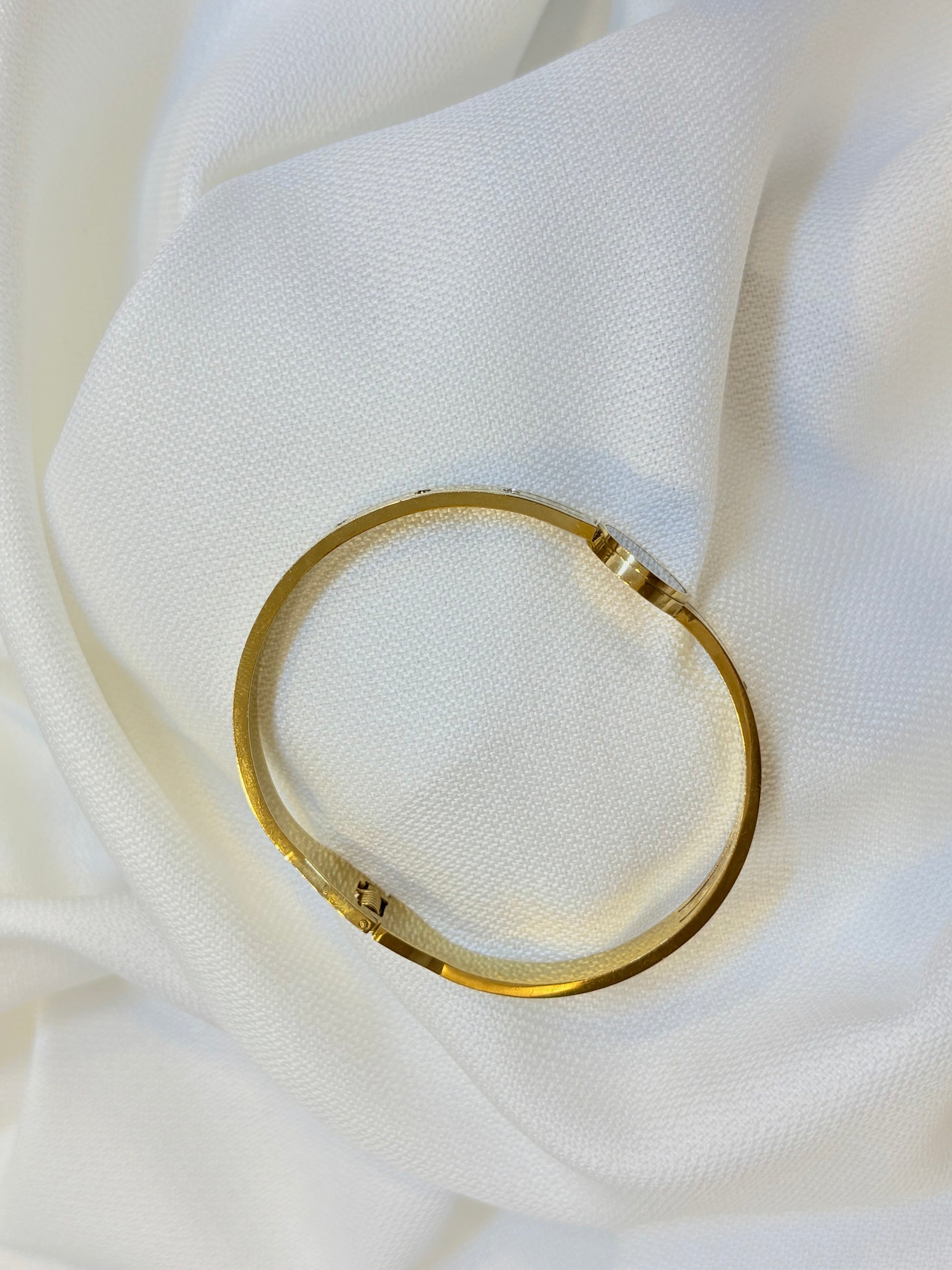 Stainless steel Gold cuff
