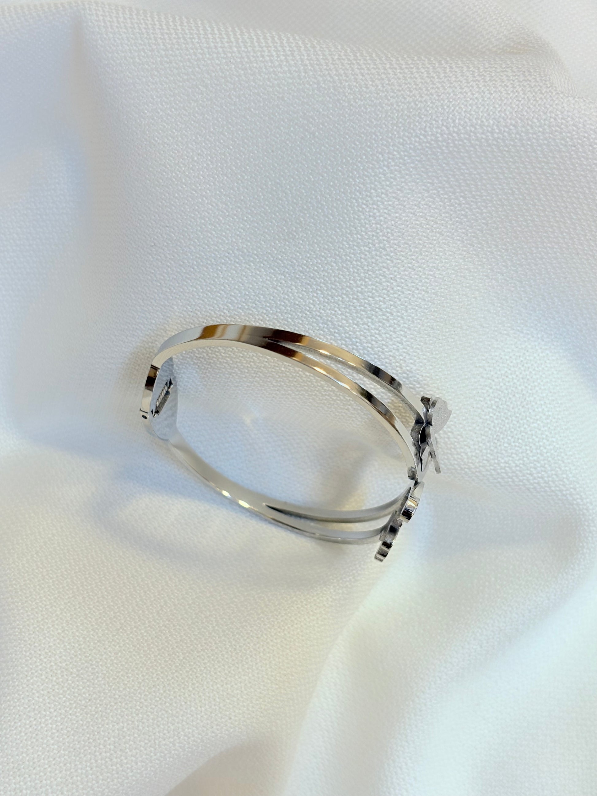 Stainless steel Sliver cuff