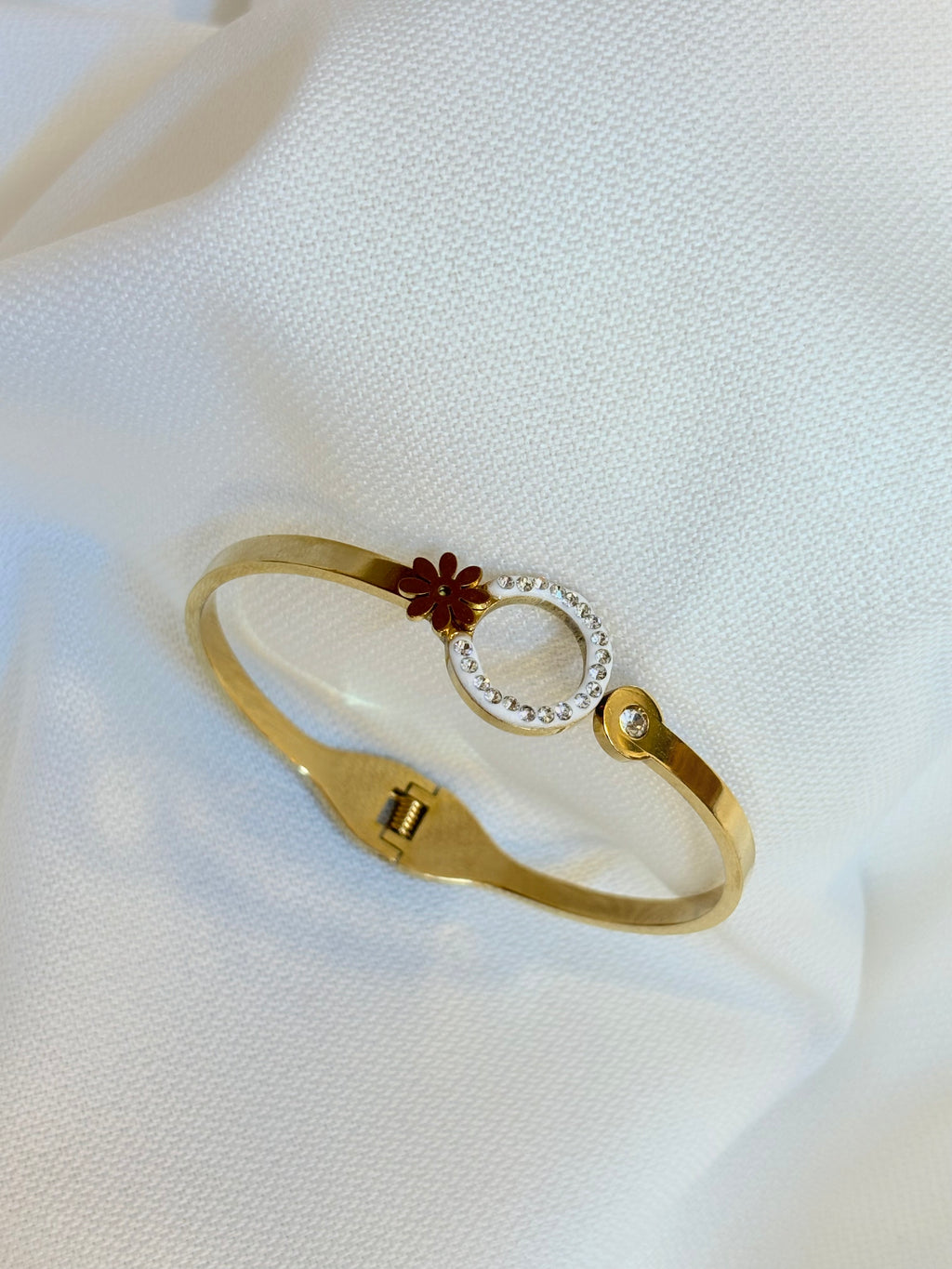 Stainless steel Gold cuff