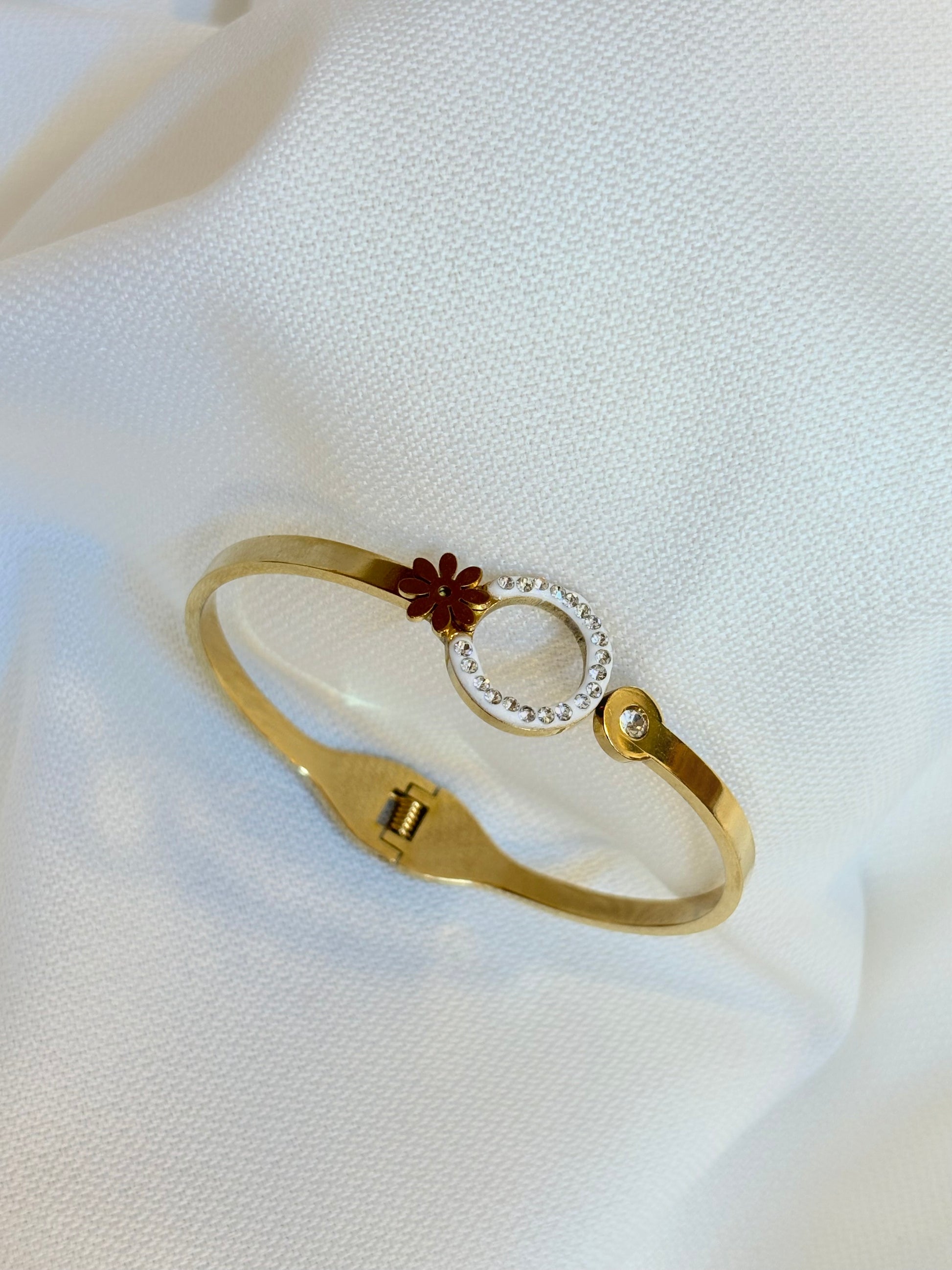 Stainless steel Gold cuff