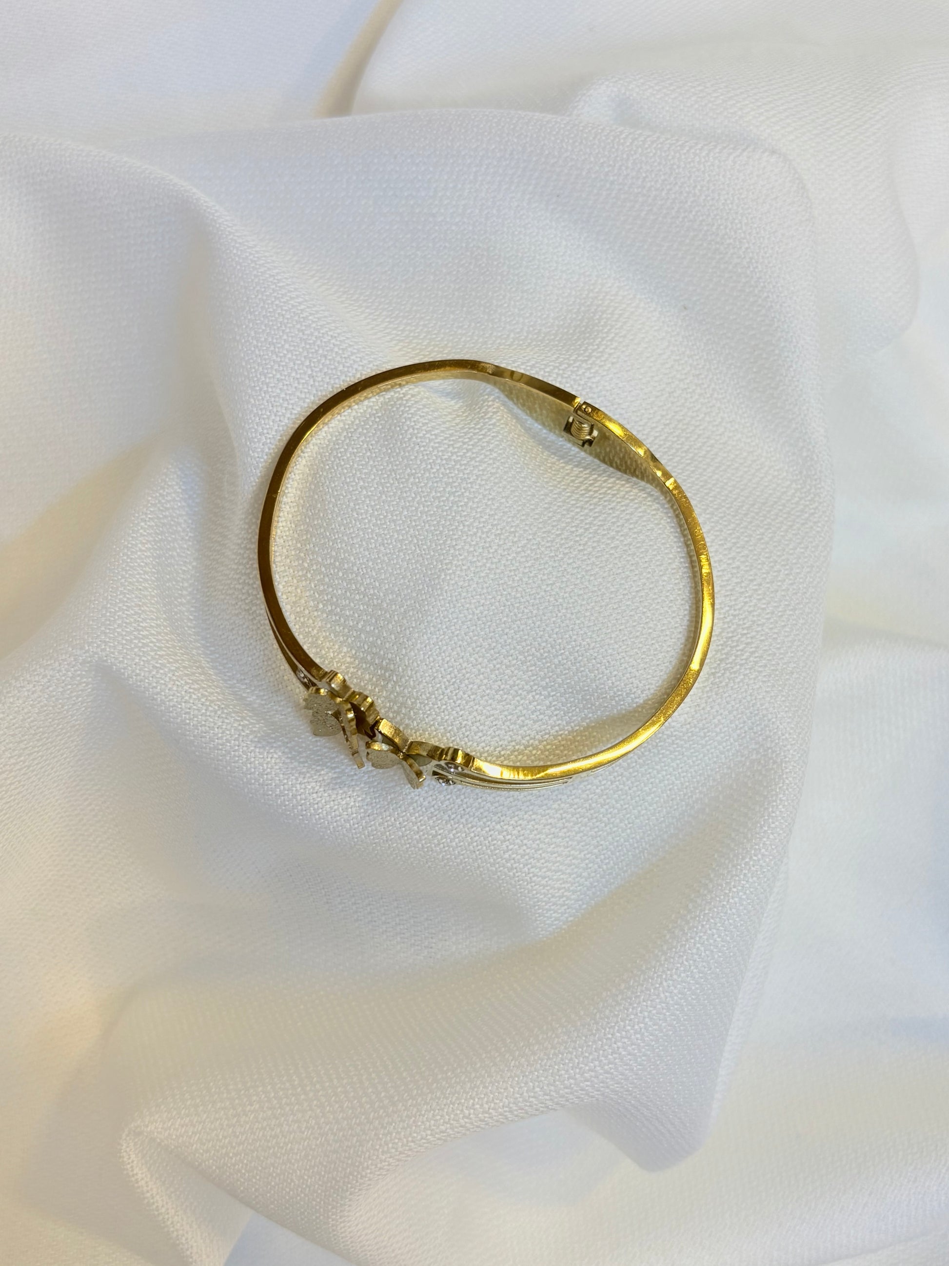 Stainless steel Gold cuff