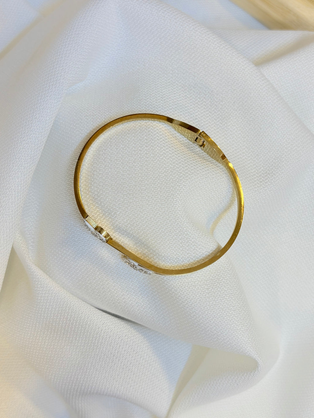Stainless steel Gold cuff