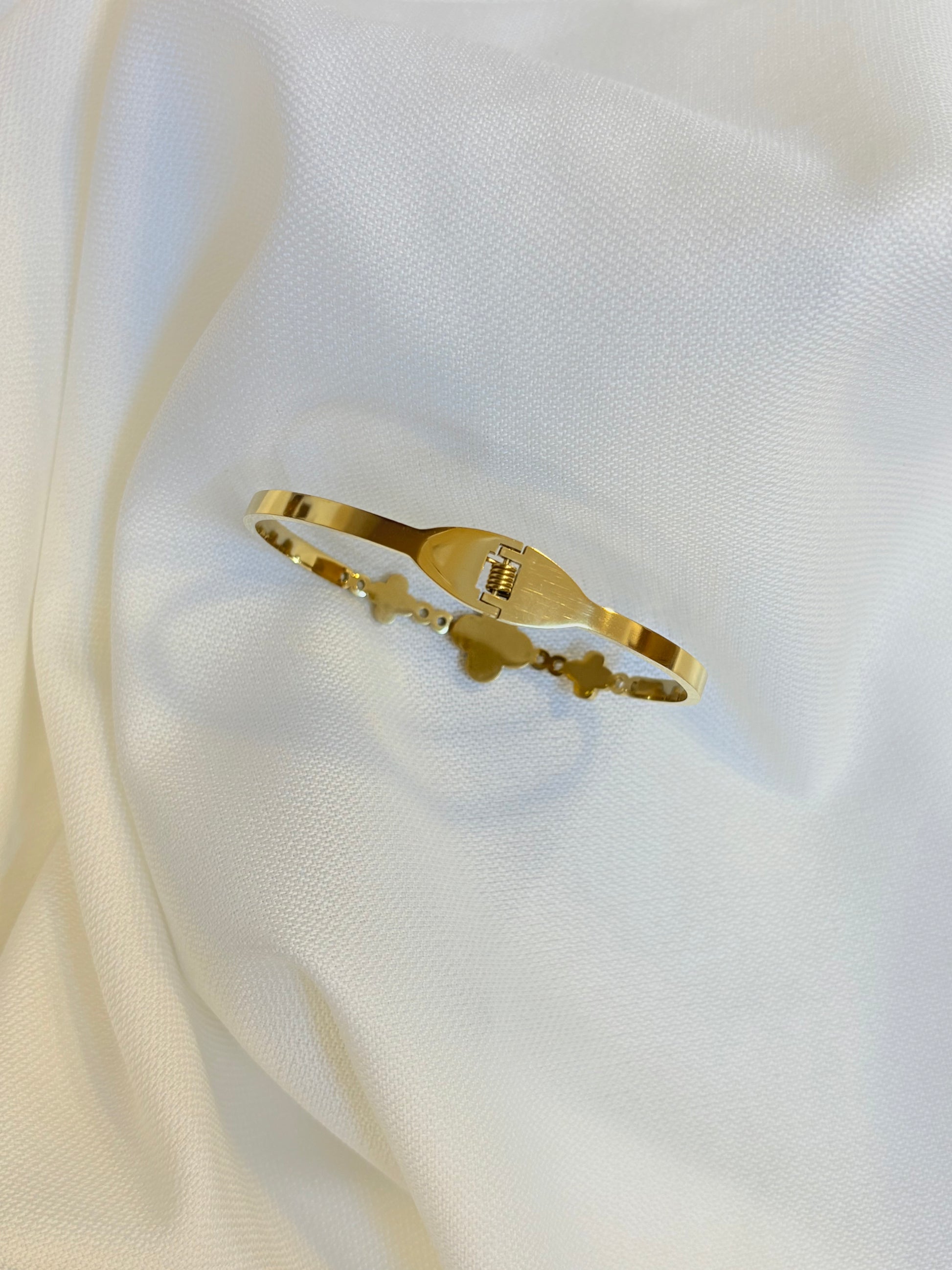 Stainless steel Gold cuff